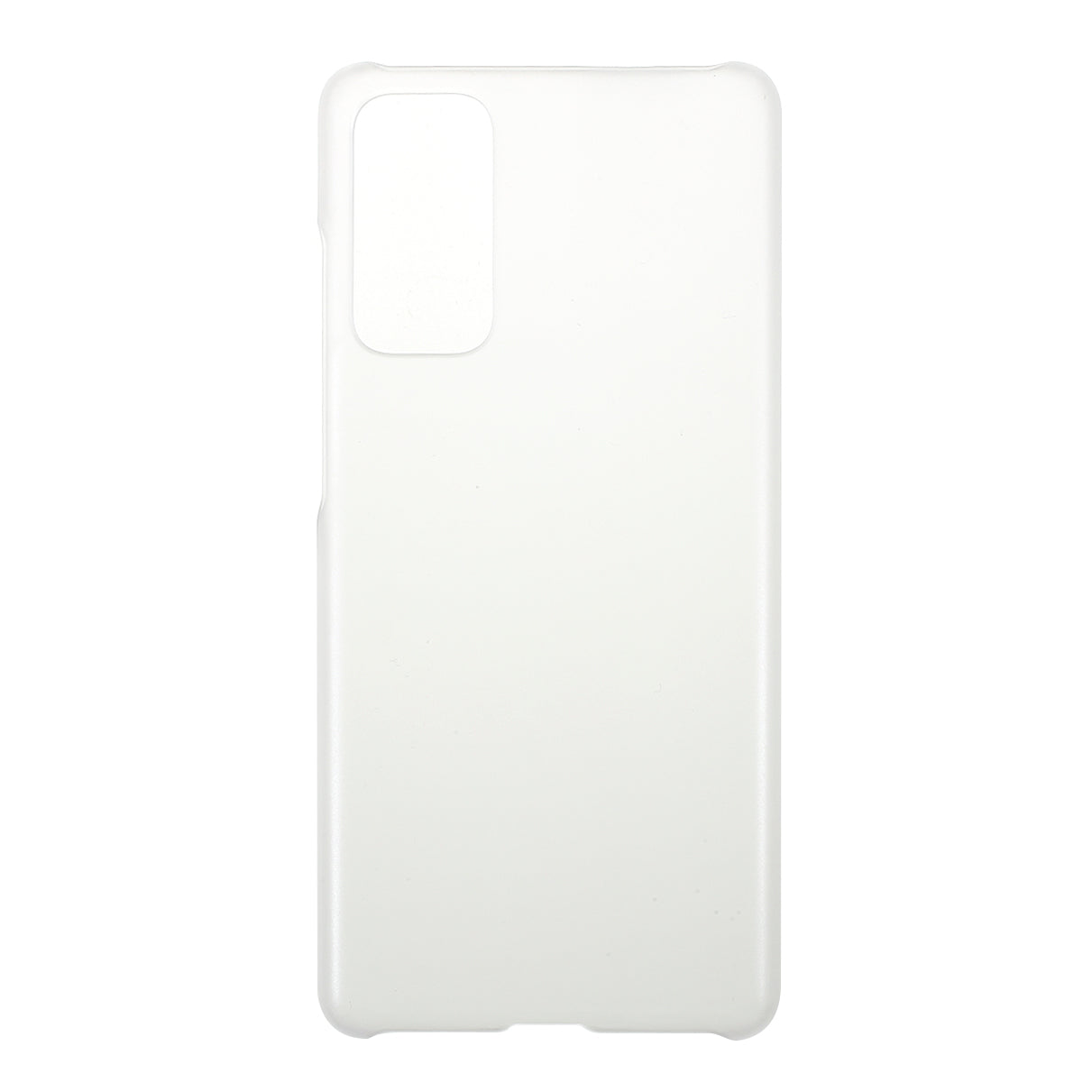 Rubberized Hard Shell PC Case for Samsung Galaxy S20 FE 4G/5G/S20 Lite/S20 FE 2022 - Transparent