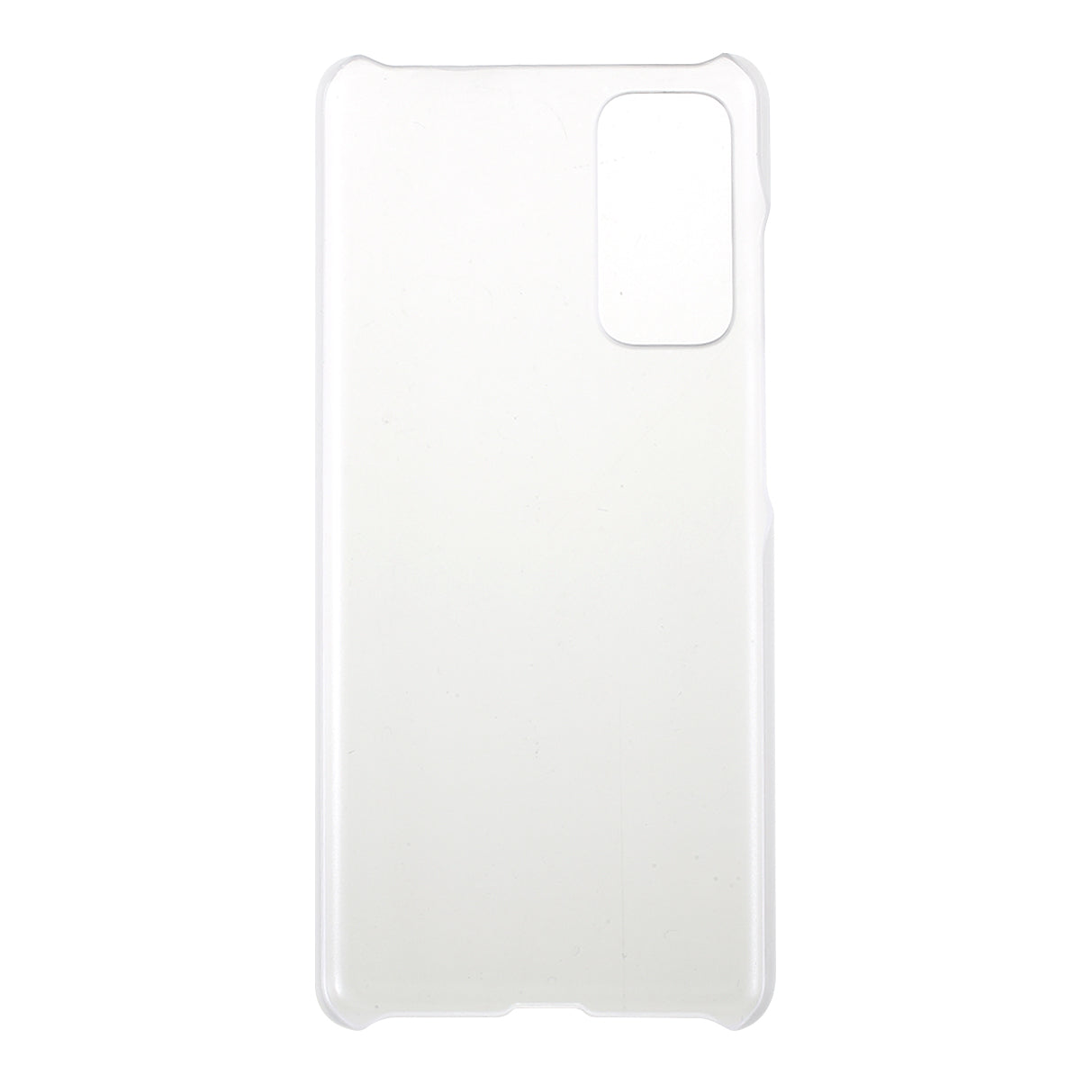 Rubberized Hard Shell PC Case for Samsung Galaxy S20 FE 4G/5G/S20 Lite/S20 FE 2022 - Transparent