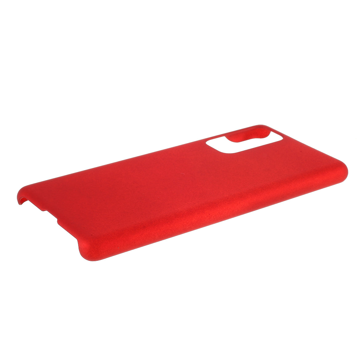 Rubberized Hard Shell PC Case for Samsung Galaxy S20 FE 4G/5G/S20 Lite/S20 FE 2022 - Red