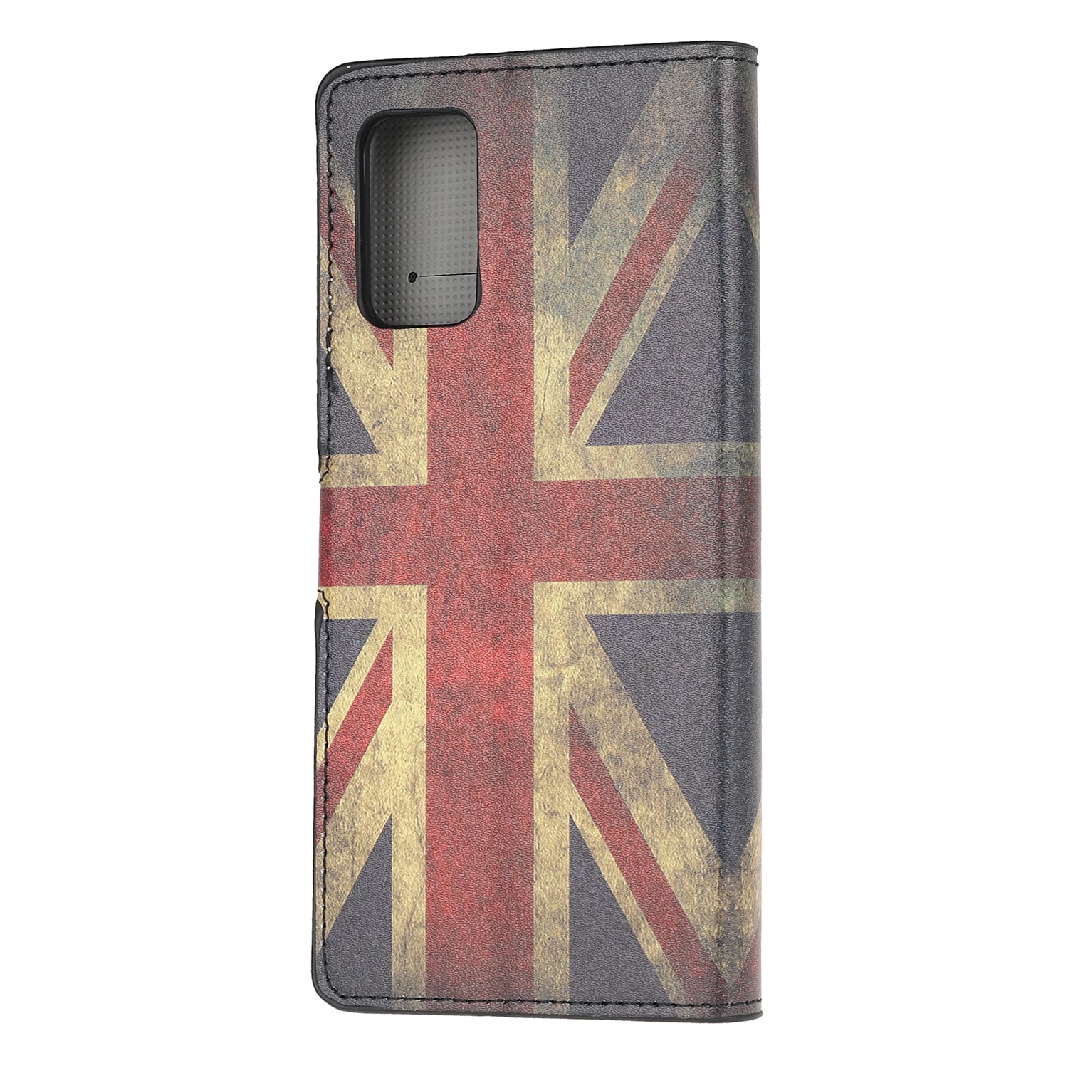 Phone Cover Pattern Printing Wallet Leather Case for Samsung Galaxy S20 Lite/S20 Fan Edition - Retro UK Flag