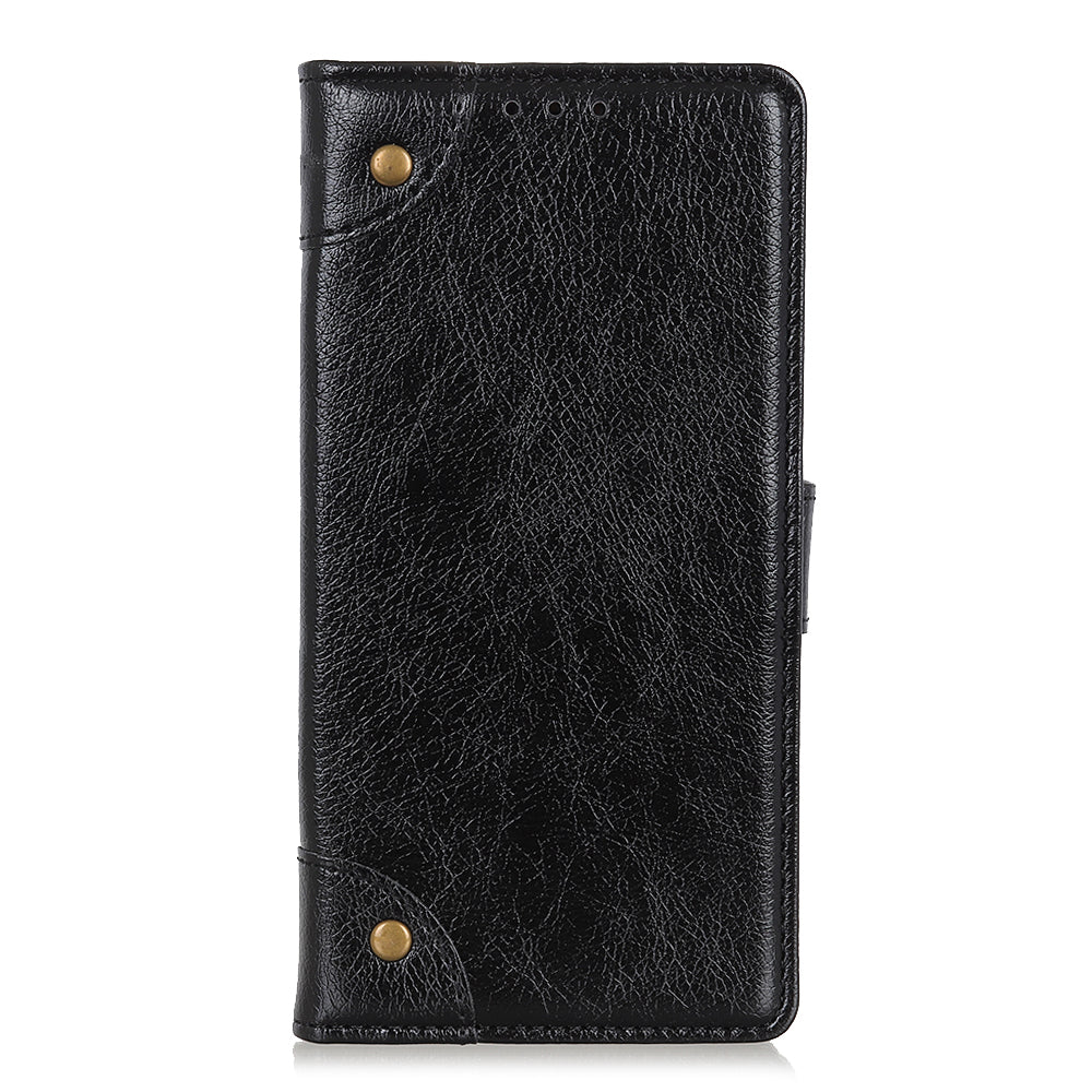 Nappa Texture Leather Wallet Case for Samsung Galaxy S20 FE/S20 Fan Edition/S20 FE 5G/S20 Fan Edition 5G - Black