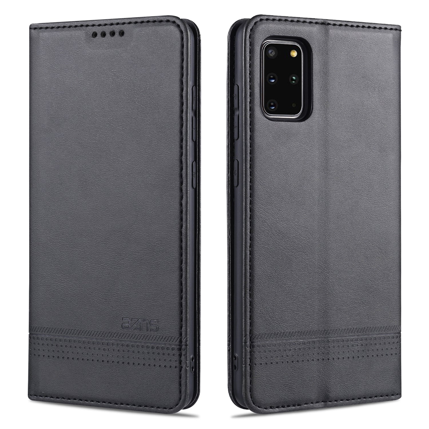 AZNS Leather Auto-absorbed Case for Samsung Galaxy S20 4G/S20 5G - Black