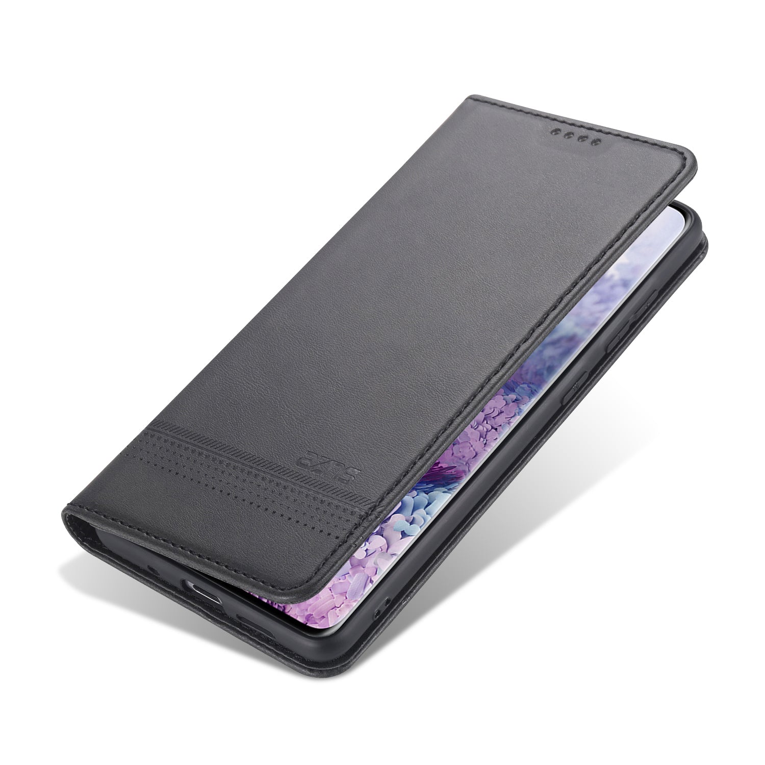 AZNS Leather Auto-absorbed Case for Samsung Galaxy S20 4G/S20 5G - Black