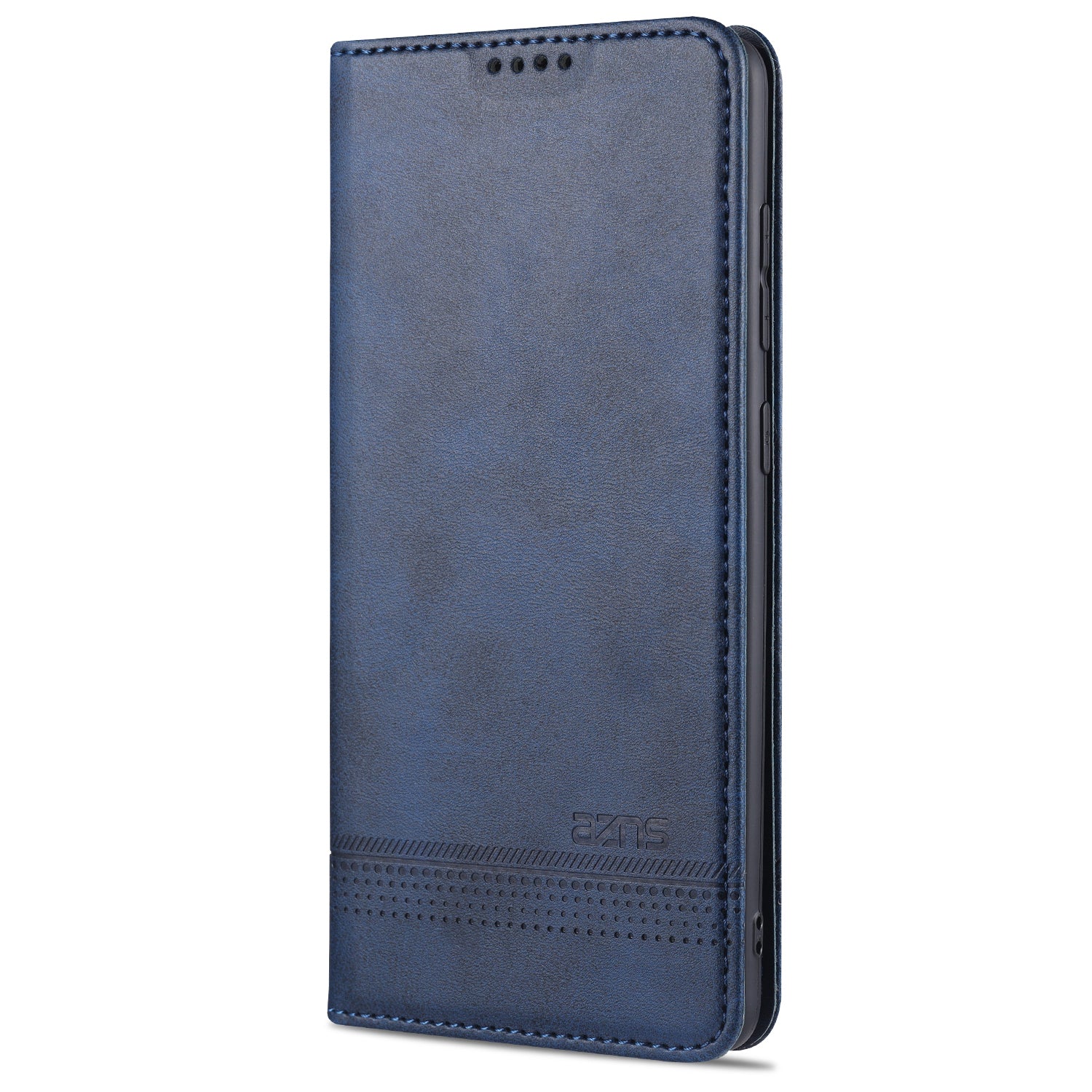 AZNS Leather Auto-absorbed Case for Samsung Galaxy S20 4G/S20 5G - Blue