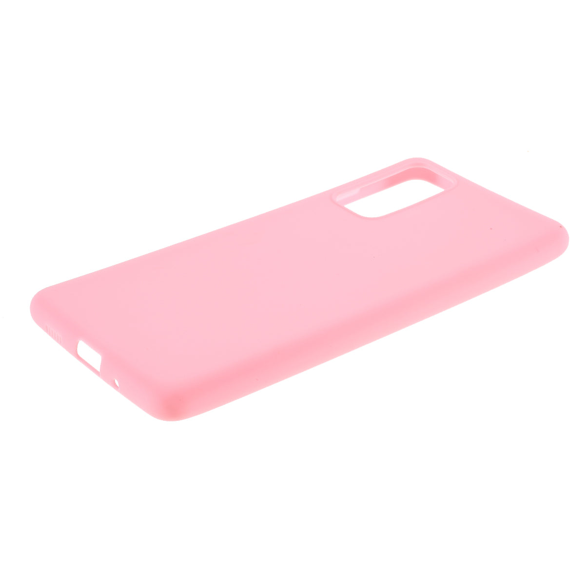 For Samsung Galaxy S20 FE 4G/5G/S20 Lite/S20 FE 2022 Soft TPU Matte Finish Coating Slim Phone Case - Pink