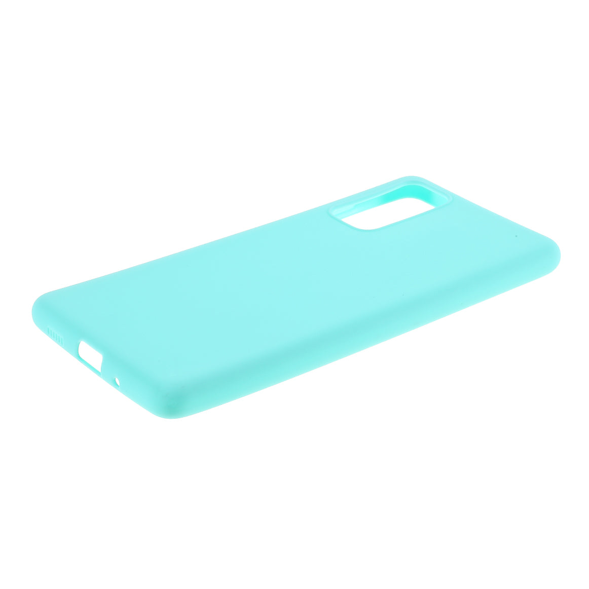 For Samsung Galaxy S20 FE 4G/5G/S20 Lite/S20 FE 2022 Soft TPU Matte Finish Coating Slim Phone Case - Baby Blue