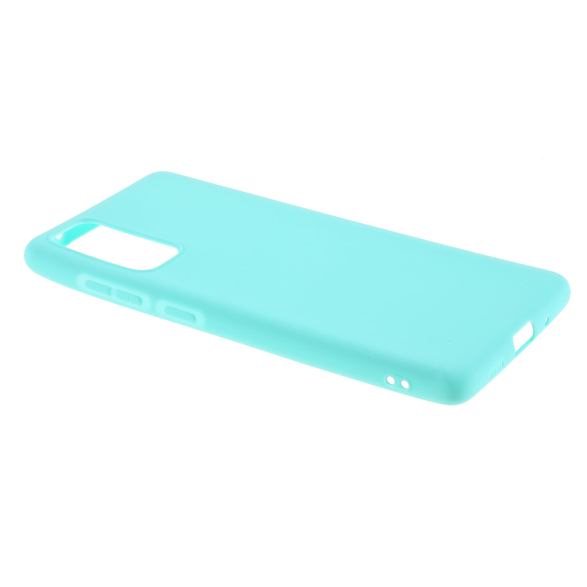 For Samsung Galaxy S20 FE 4G/5G/S20 Lite/S20 FE 2022 Soft TPU Matte Finish Coating Slim Phone Case - Baby Blue