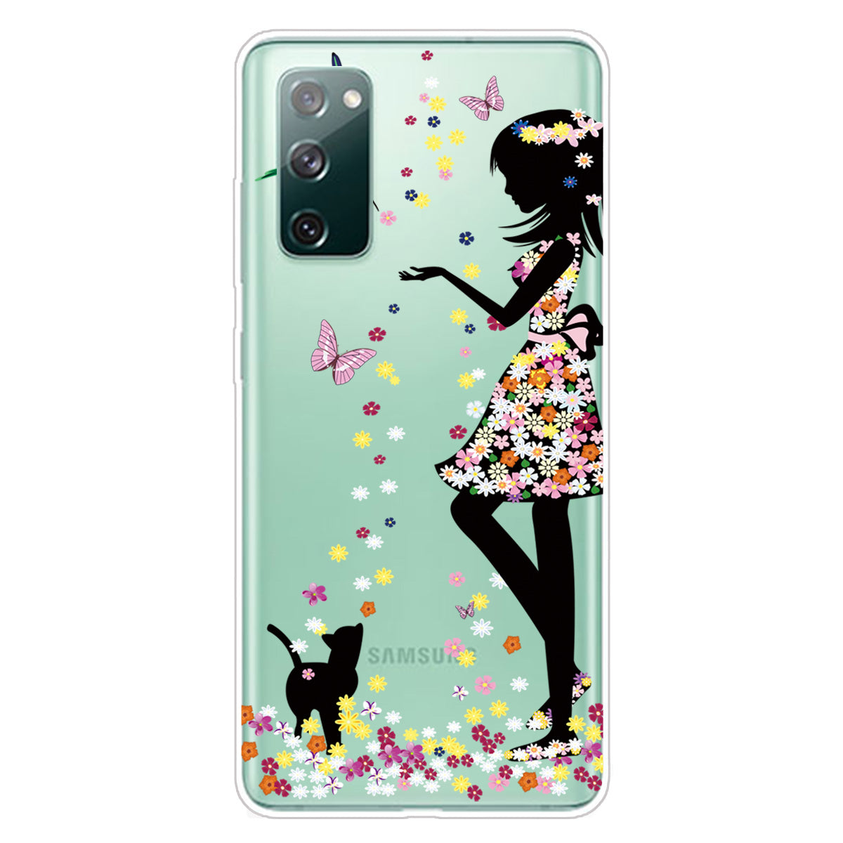 Printing Skin IMD TPU Cover for Samsung Galaxy S20 FE 4G/5G/S20 Lite/S20 FE 2022 - Beauty