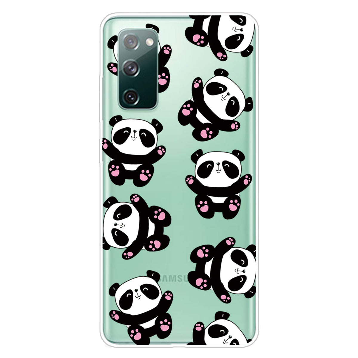 For Samsung Galaxy S20 FE 4G/5G/S20 Lite/S20 FE 2022 Phone Case Pattern Printed IMD TPU Phone Protector - Panda