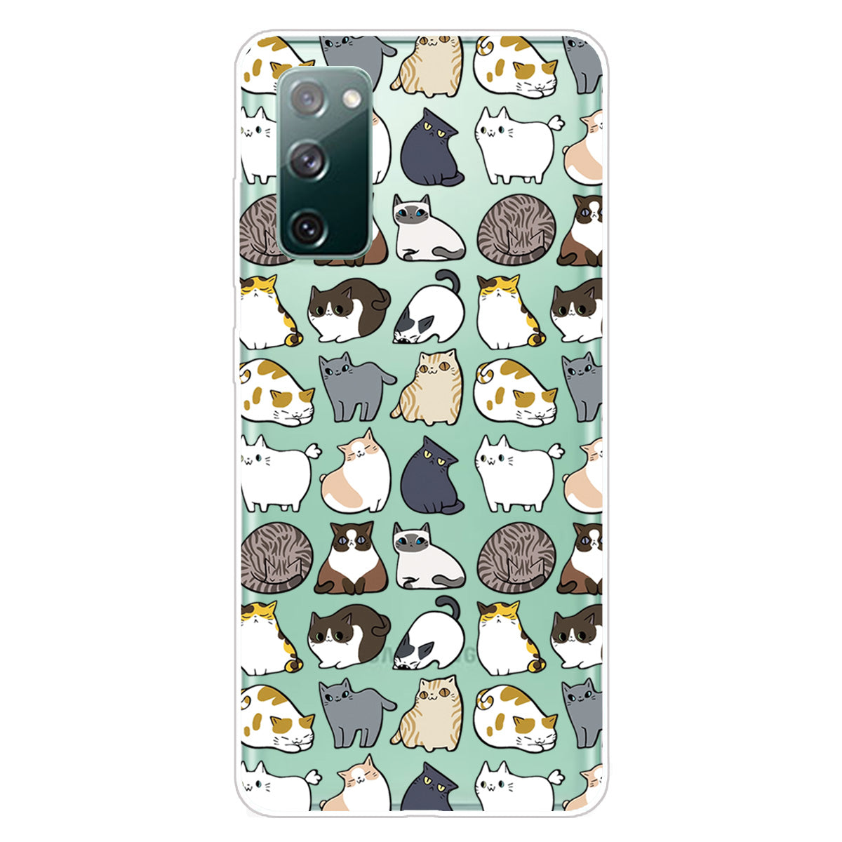 For Samsung Galaxy S20 FE 4G/5G/S20 Lite/S20 FE 2022 Phone Case Pattern Printed IMD TPU Phone Protector - Cute Cats