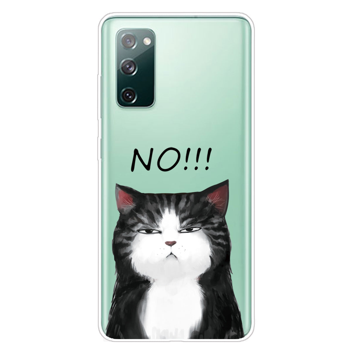 For Samsung Galaxy S20 FE 4G/5G/S20 Lite/S20 FE 2022 Phone Case Pattern Printed IMD TPU Phone Protector - Cat Pattern