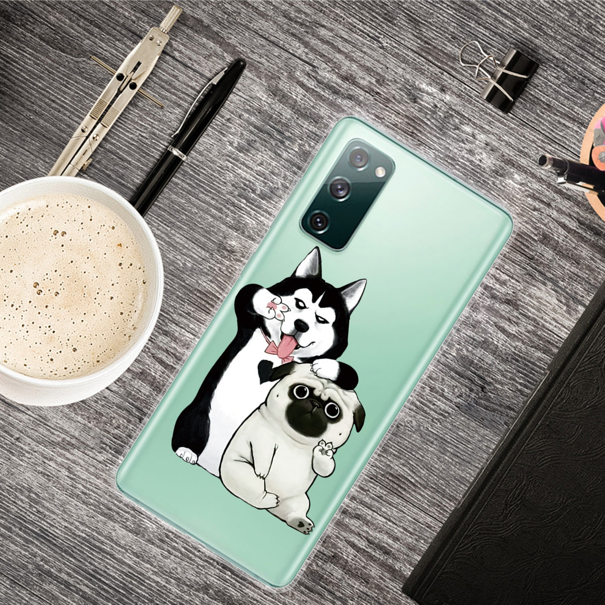 For Samsung Galaxy S20 FE 4G/5G/S20 Lite/S20 FE 2022 Phone Case Pattern Printed IMD TPU Phone Protector - Lovely Dog