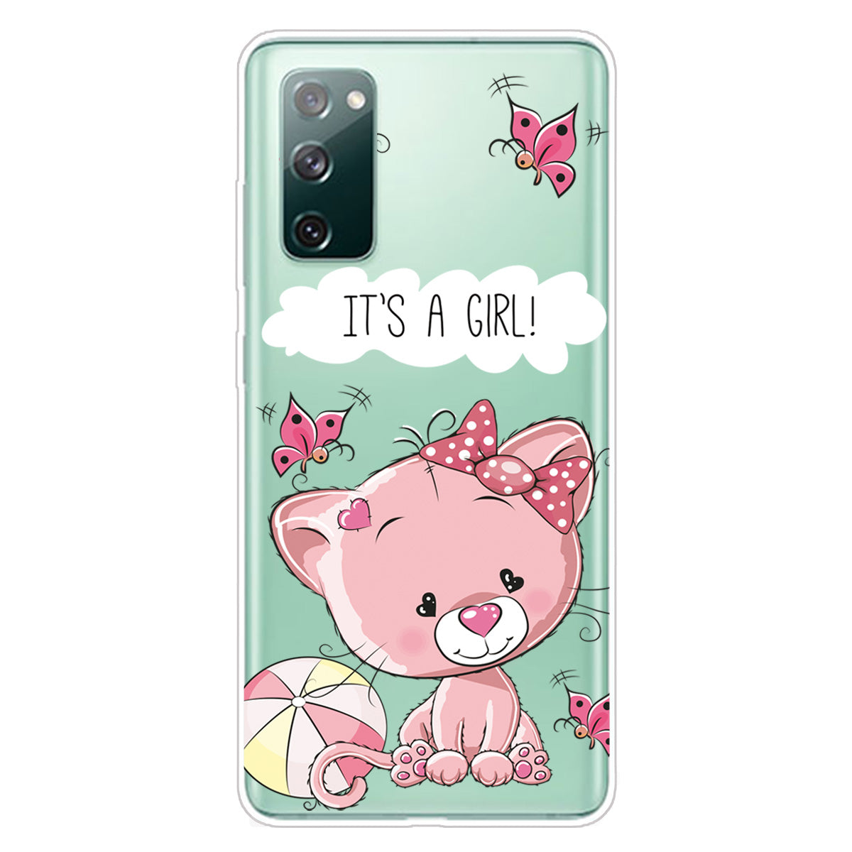 For Samsung Galaxy S20 FE 4G/5G/S20 Lite/S20 FE 2022 Phone Case Pattern Printed IMD TPU Phone Protector - Cartoon Animal