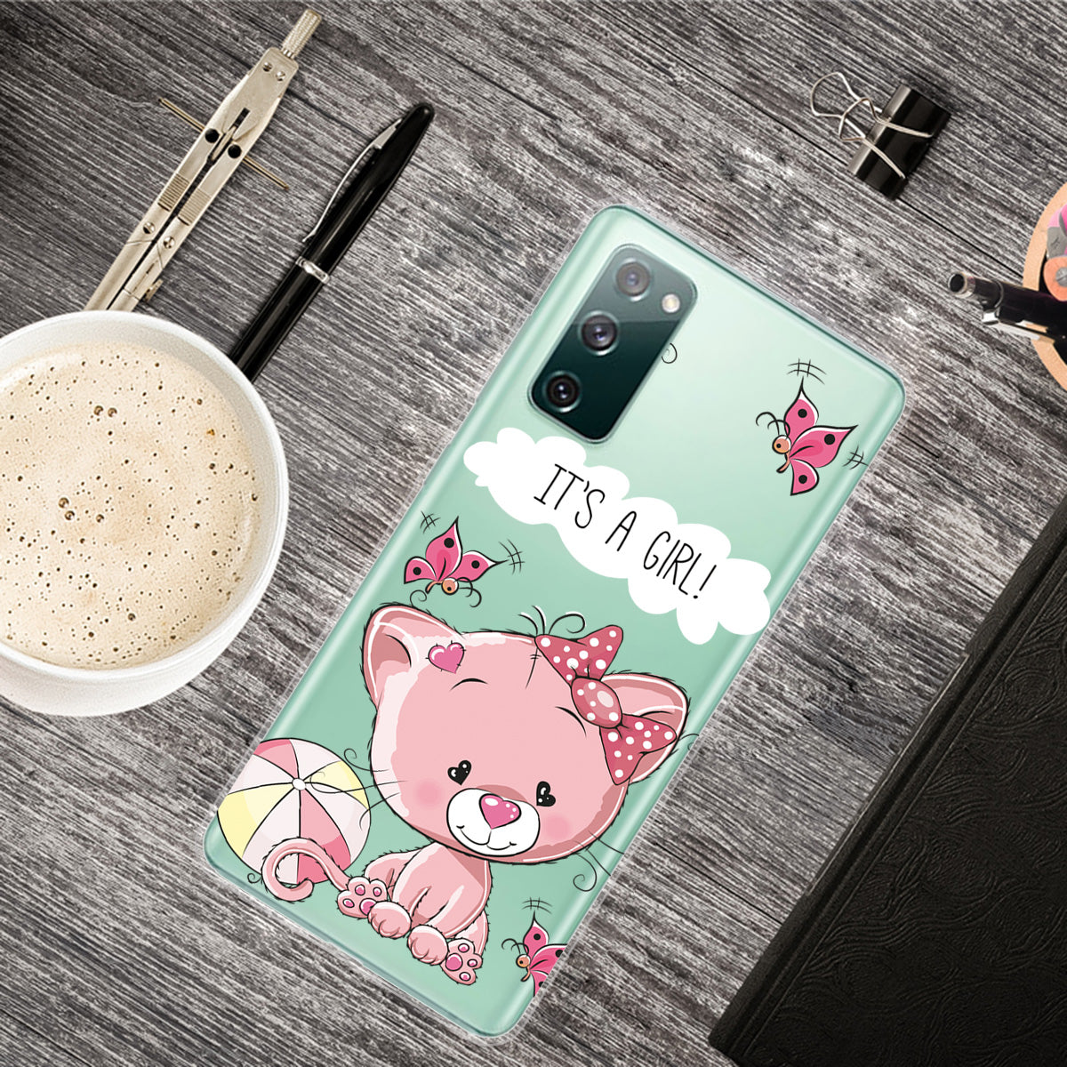 For Samsung Galaxy S20 FE 4G/5G/S20 Lite/S20 FE 2022 Phone Case Pattern Printed IMD TPU Phone Protector - Cartoon Animal