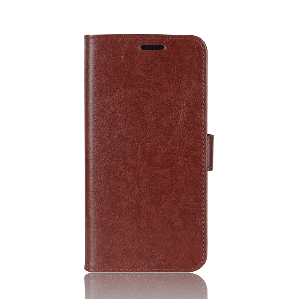 Crazy Horse Surface with Wallet Leather Cover for Samsung Galaxy S20 FE/S20 Fan Edition/S20 FE 5G/S20 Fan Edition 5G - Brown