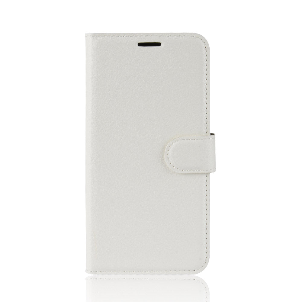 Magnetic Leather Litchi Skin Case for Samsung Galaxy S20 FE 4G/FE 5G/S20 Lite/S20 FE 2022 - White