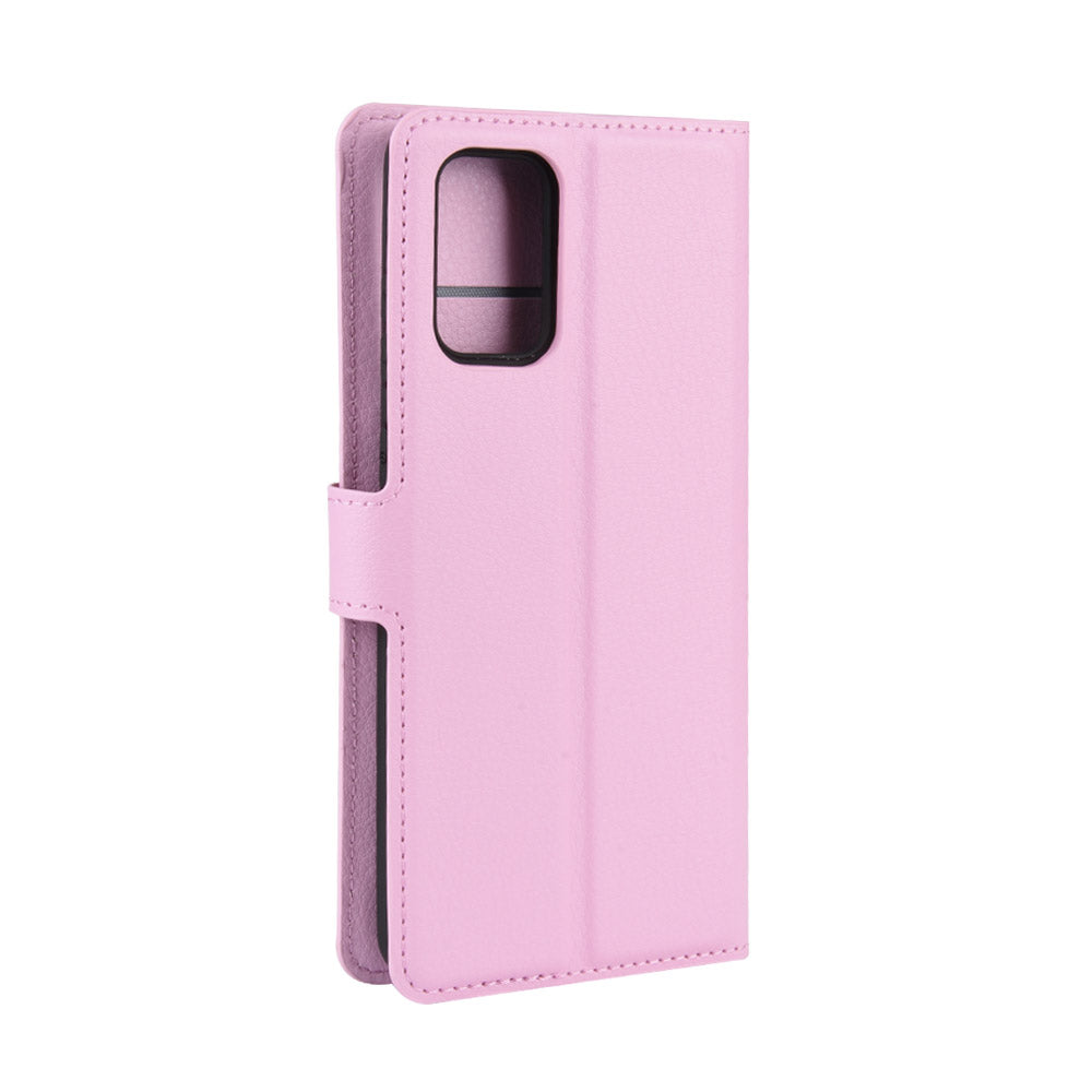 Magnetic Leather Litchi Skin Case for Samsung Galaxy S20 FE 4G/FE 5G/S20 Lite/S20 FE 2022 - Pink