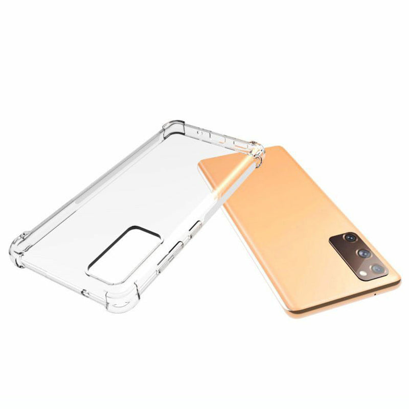 Anti-slip TPU Cover Anti-drop Protector Case for Samsung Galaxy S20 FE 4G/FE 5G/S20 Lite/S20 FE 2022