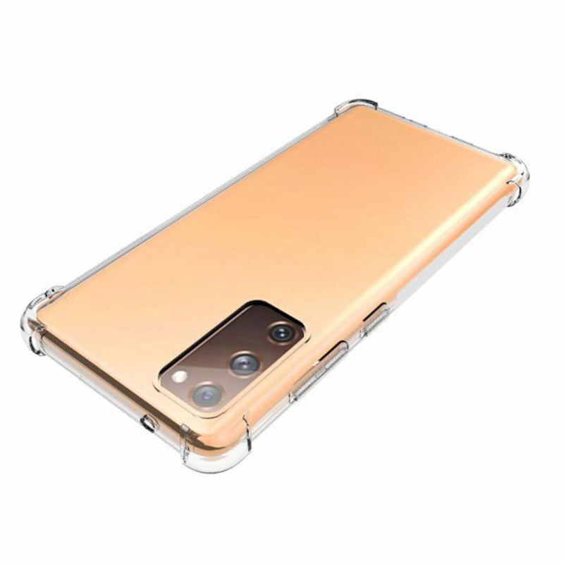 Anti-slip TPU Cover Anti-drop Protector Case for Samsung Galaxy S20 FE 4G/FE 5G/S20 Lite/S20 FE 2022