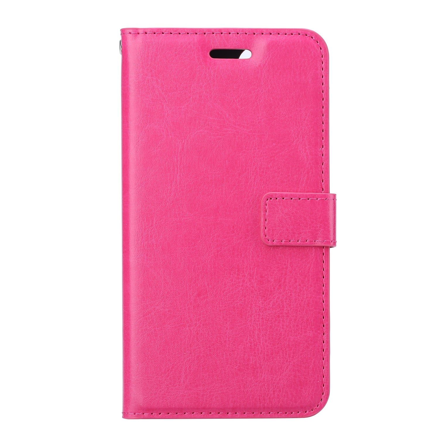 Crazy Horse Skin Wallet Stand Flip Leather Protective Case for Samsung Galaxy S20 FE 4G/FE 5G/S20 Lite/S20 FE 2022 - Rose