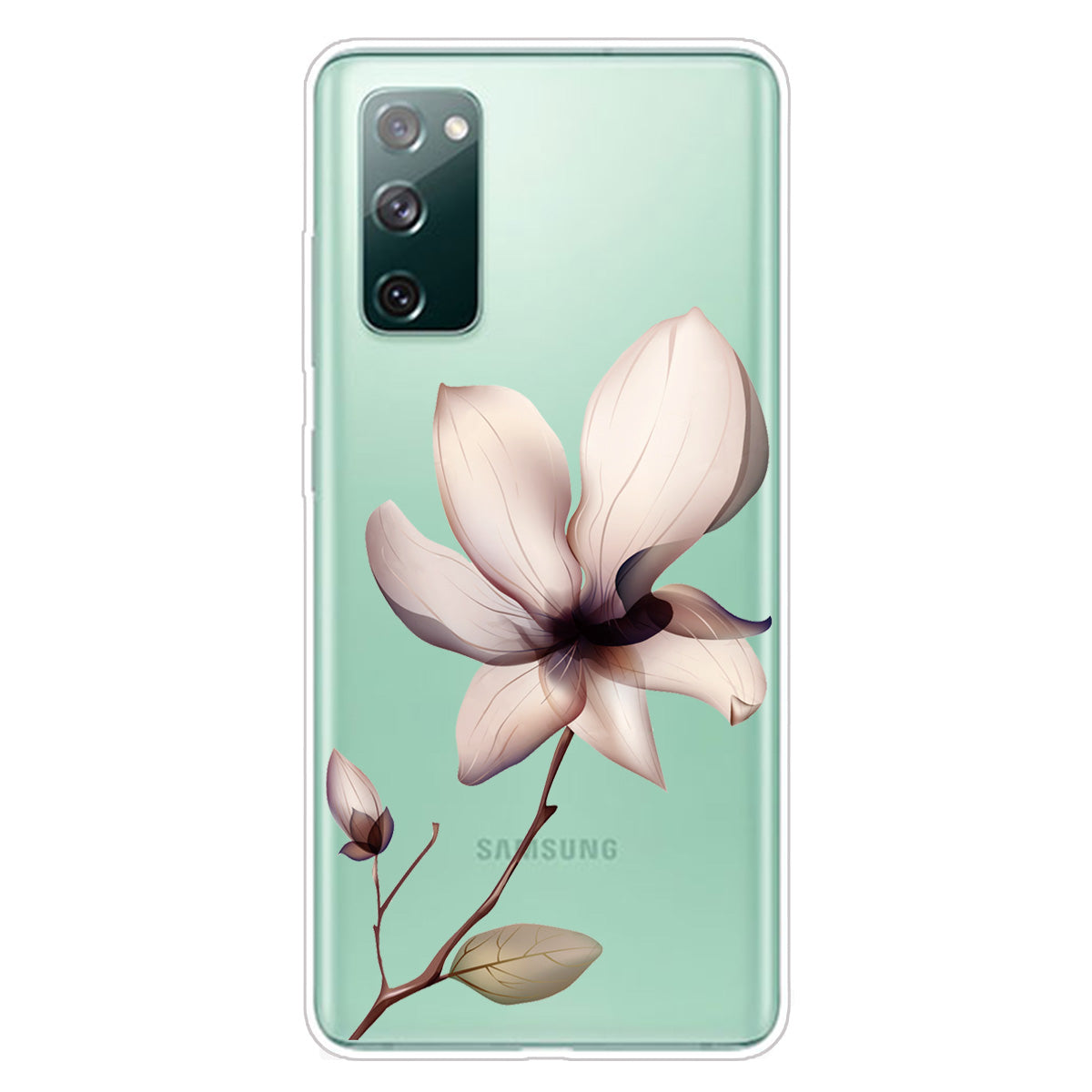 Pattern Printing Soft TPU Cell Phone Cover for Samsung Galaxy S20 FE 4G/FE 5G/S20 Lite/S20 FE 2022 - Beautiful Flower