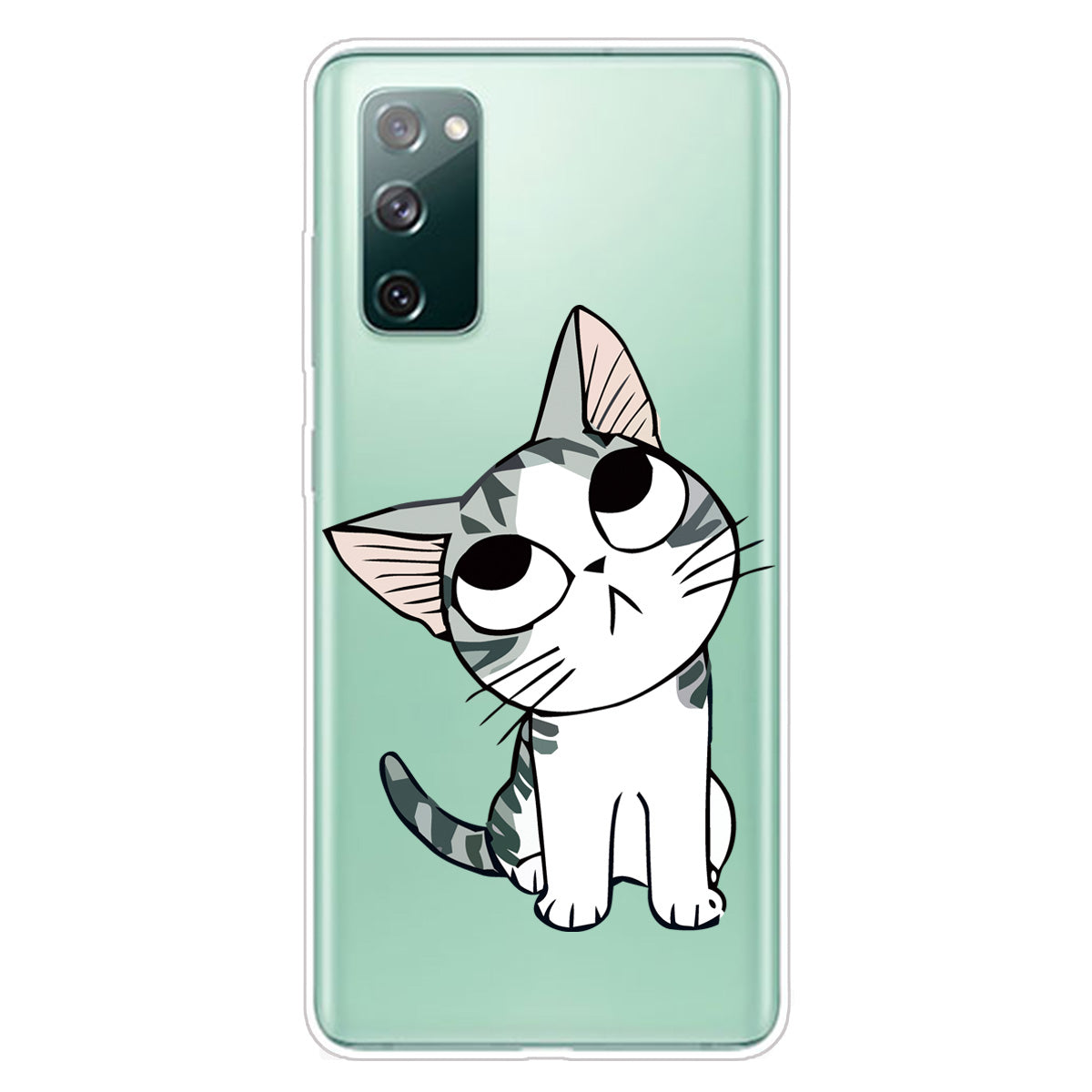 Pattern Printing Soft TPU Cell Phone Cover for Samsung Galaxy S20 FE 4G/FE 5G/S20 Lite/S20 FE 2022 - Cute Cats