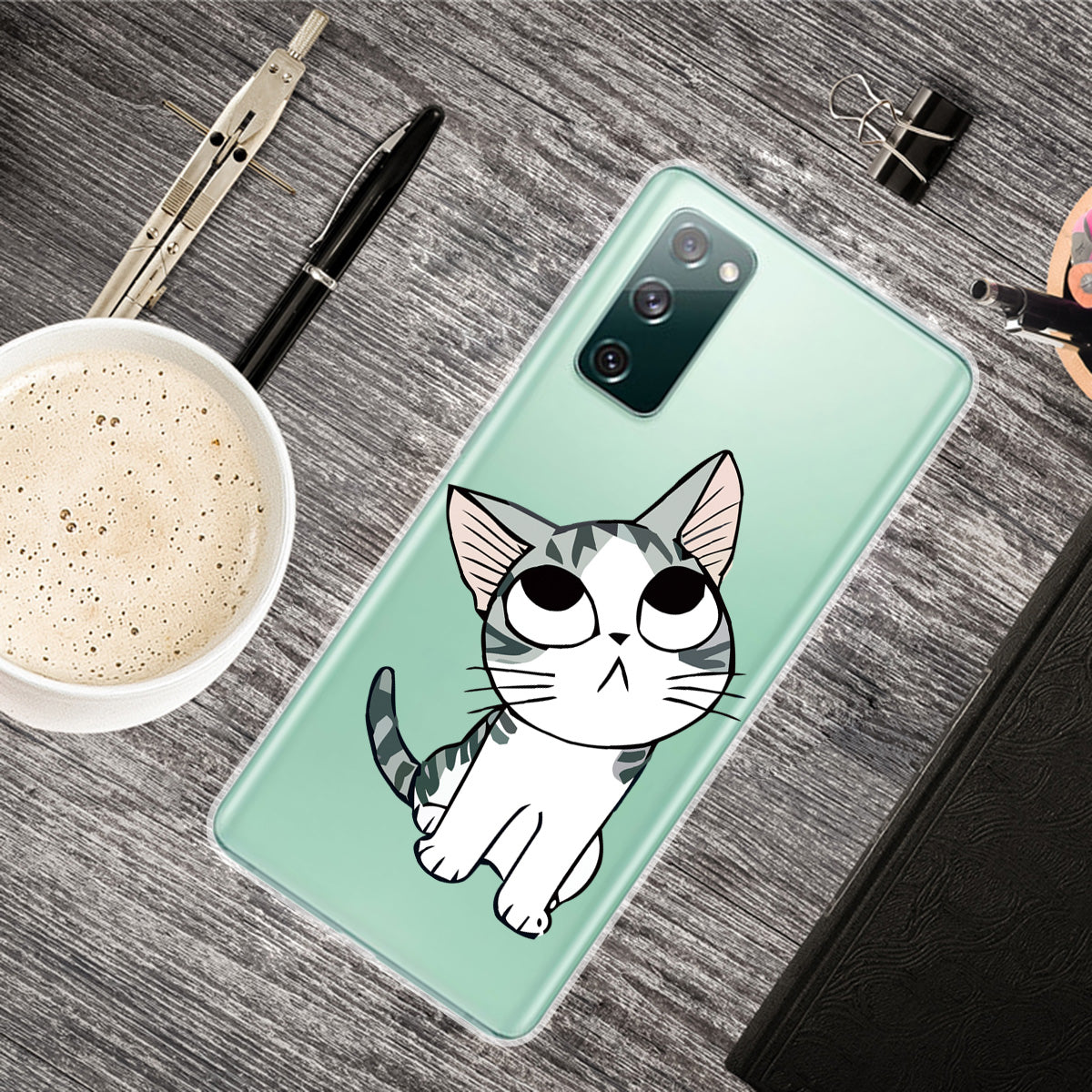 Pattern Printing Soft TPU Cell Phone Cover for Samsung Galaxy S20 FE 4G/FE 5G/S20 Lite/S20 FE 2022 - Cute Cats