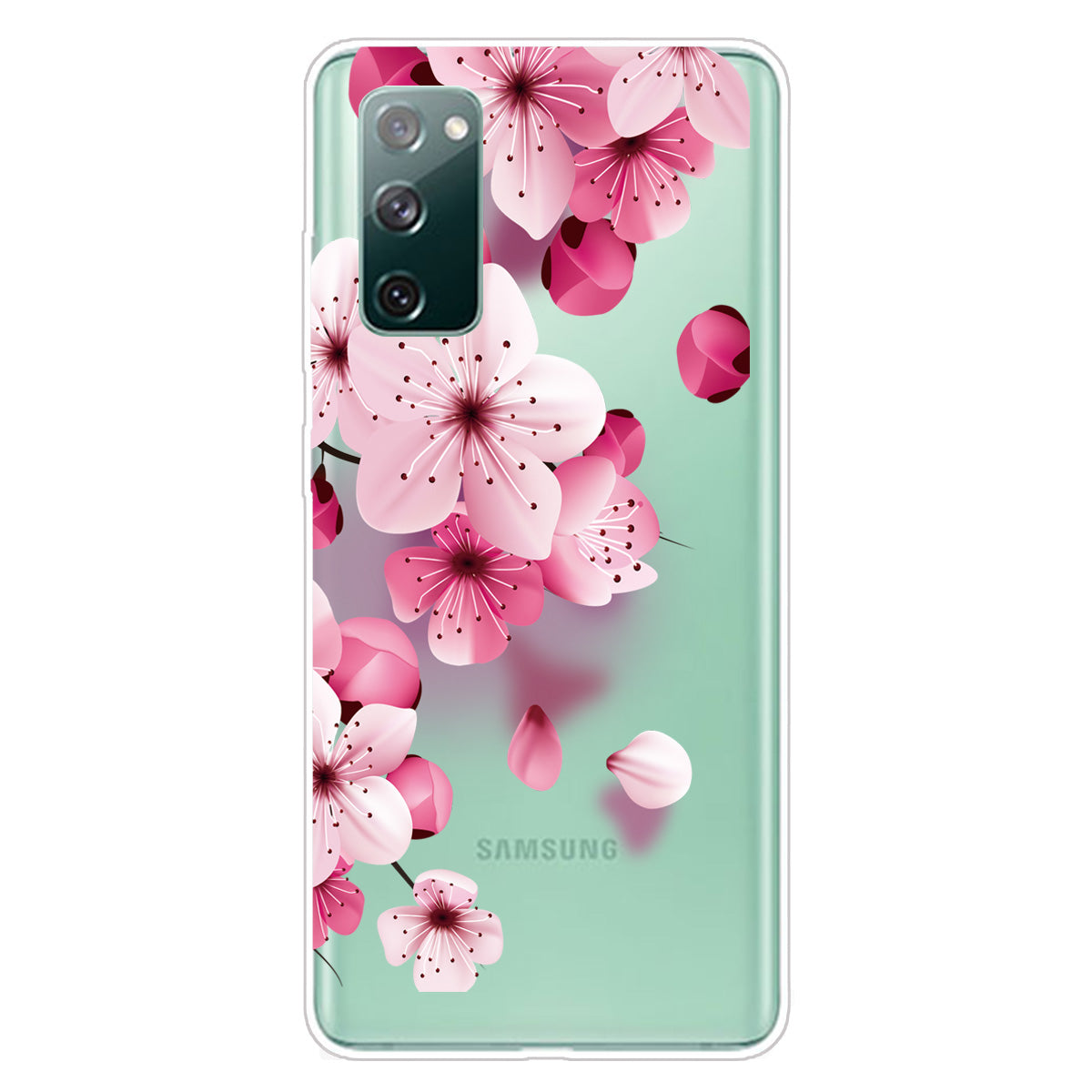 Pattern Printing Soft TPU Cell Phone Cover for Samsung Galaxy S20 FE 4G/FE 5G/S20 Lite/S20 FE 2022 - Sakura