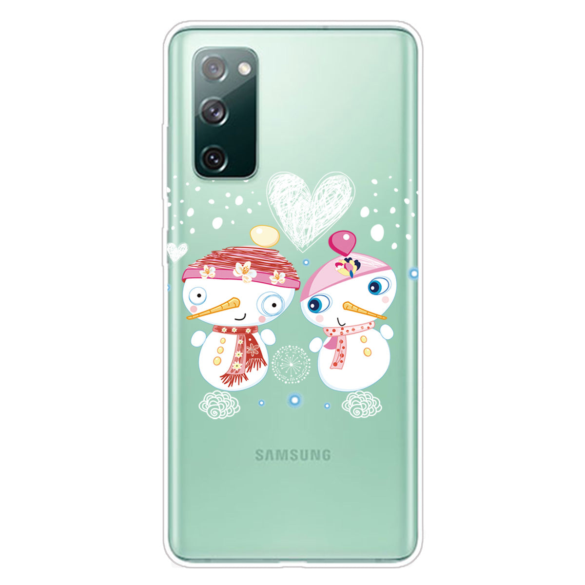 Christmas Series Pattern Printing TPU Phone Case for Samsung Galaxy S20 FE/Fan Edition/S20 FE 5G/Fan Edition 5G - Style N