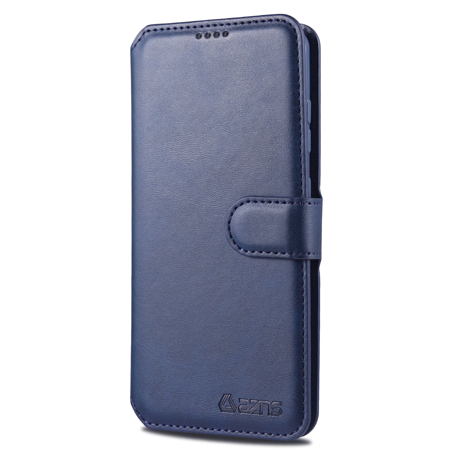 AZNS Wallet Leather Stand Case for Samsung Galaxy S20 FE 4G/FE 5G/S20 Lite/S20 FE 2022 - Blue