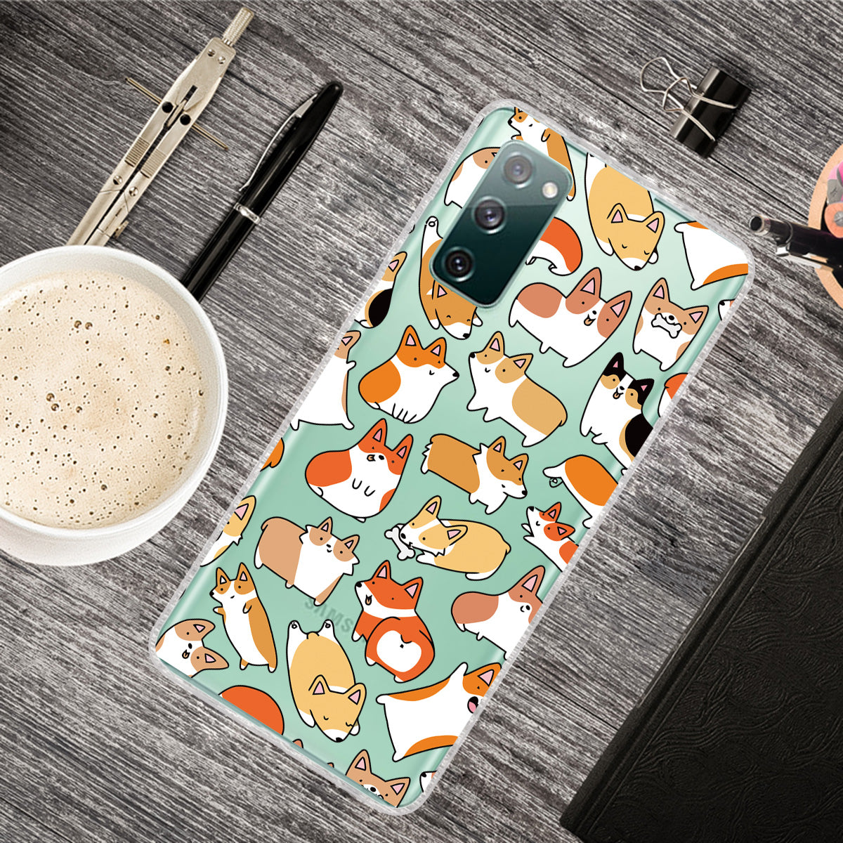 Stylish Pattern Printing TPU Case for Samsung Galaxy S20 FE/S20 Fan Edition/S20 FE 5G/S20 Fan Edition 5G/S20 Lite/S20 FE 2022 - Animals