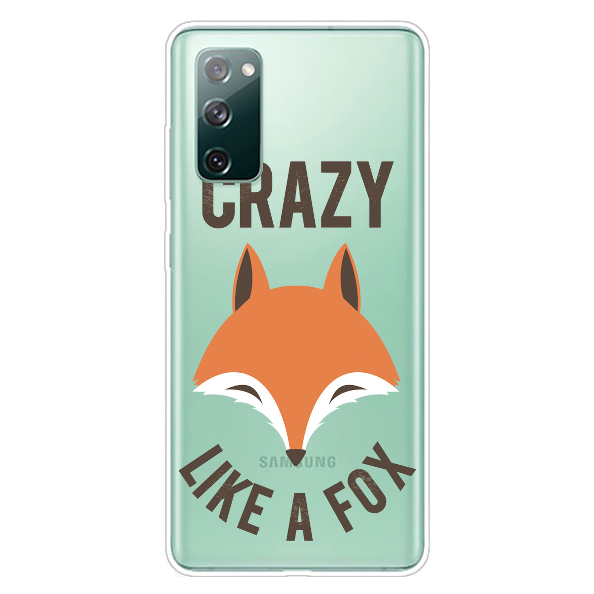 Stylish Pattern Printing TPU Case for Samsung Galaxy S20 FE/S20 Fan Edition/S20 FE 5G/S20 Fan Edition 5G/S20 Lite/S20 FE 2022 - Fox