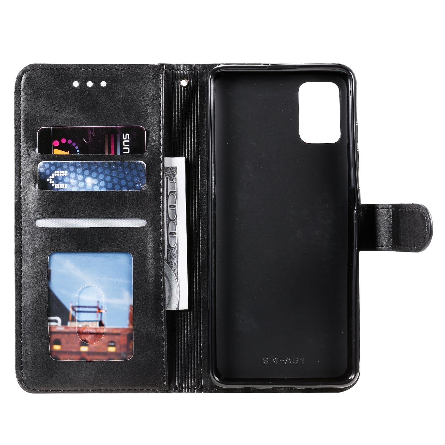 Diamond Splicing Leather Wallet Phone Protective Shell for Samsung Galaxy S20 FE/S20 Fan Edition/S20 FE 5G/S20 Fan Edition 5G/S20 Lite/S20 FE 2022 - Black