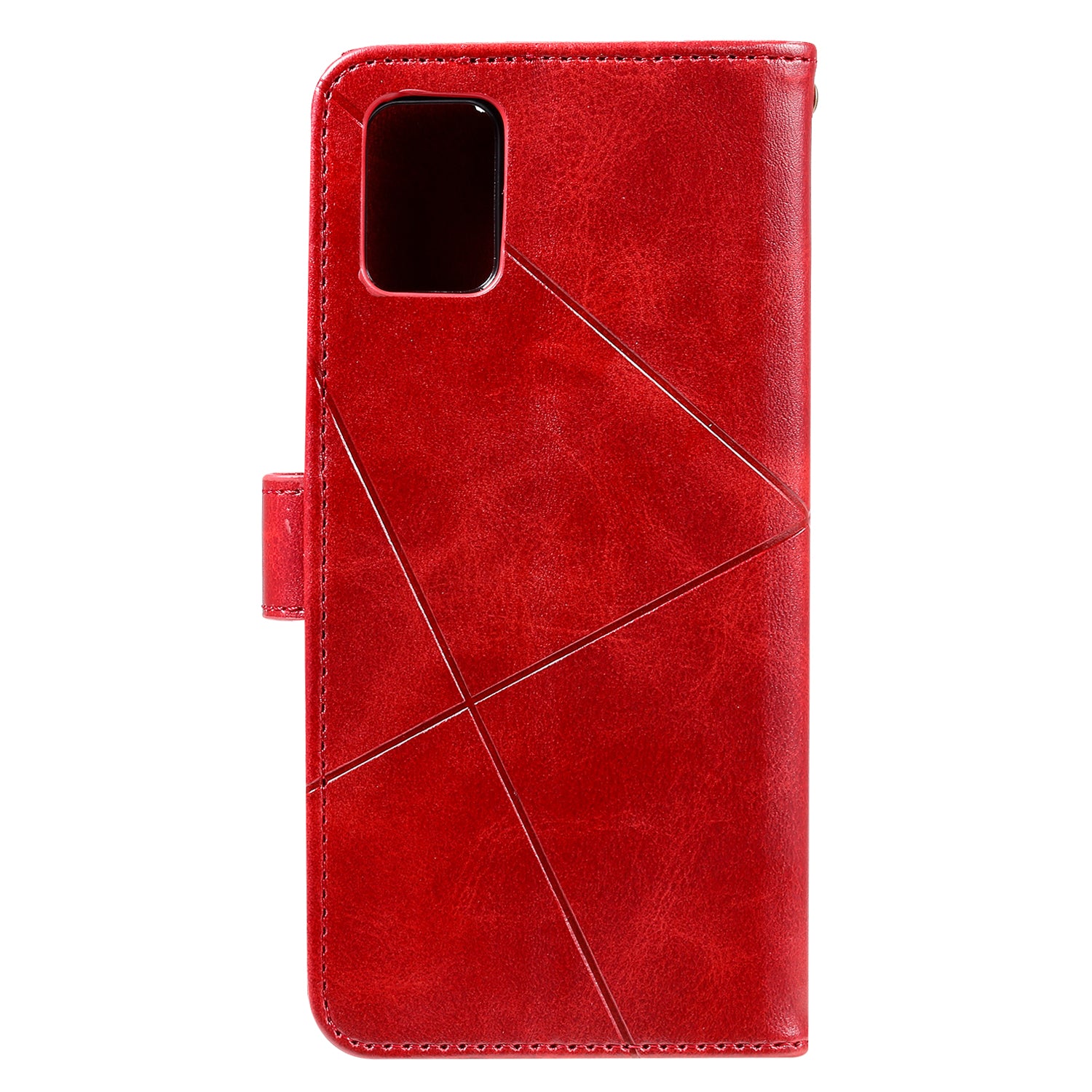 Diamond Splicing Leather Wallet Phone Protective Shell for Samsung Galaxy S20 FE/S20 Fan Edition/S20 FE 5G/S20 Fan Edition 5G/S20 Lite/S20 FE 2022 - Red