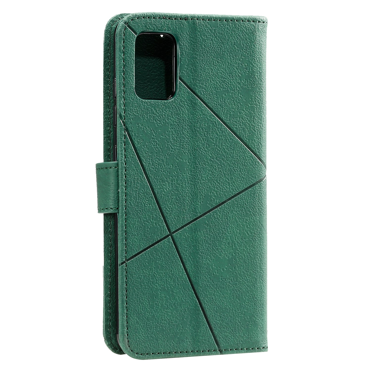 Diamond Splicing Leather Wallet Phone Protective Shell for Samsung Galaxy S20 FE/S20 Fan Edition/S20 FE 5G/S20 Fan Edition 5G/S20 Lite/S20 FE 2022 - Green