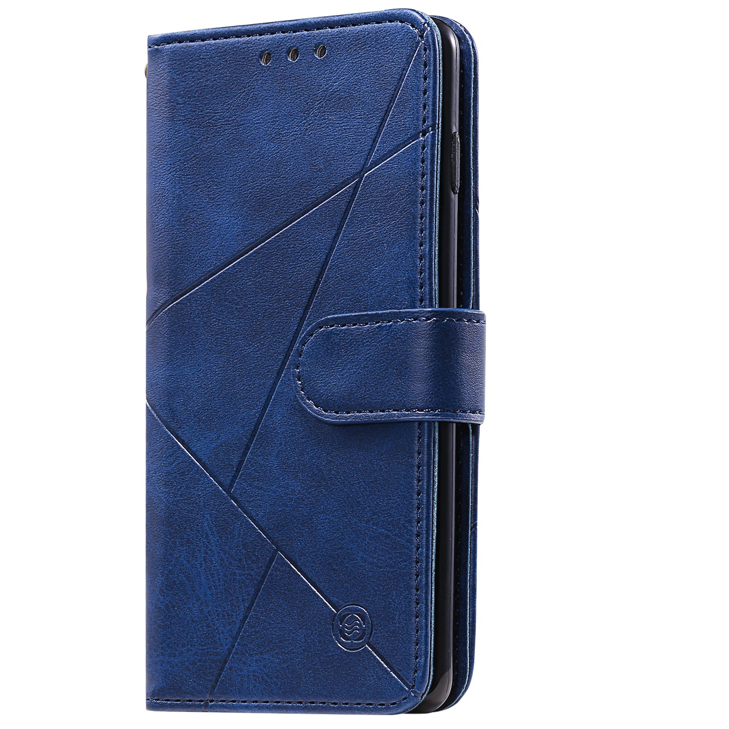 Diamond Splicing Leather Wallet Phone Protective Shell for Samsung Galaxy S20 FE/S20 Fan Edition/S20 FE 5G/S20 Fan Edition 5G/S20 Lite/S20 FE 2022 - Blue