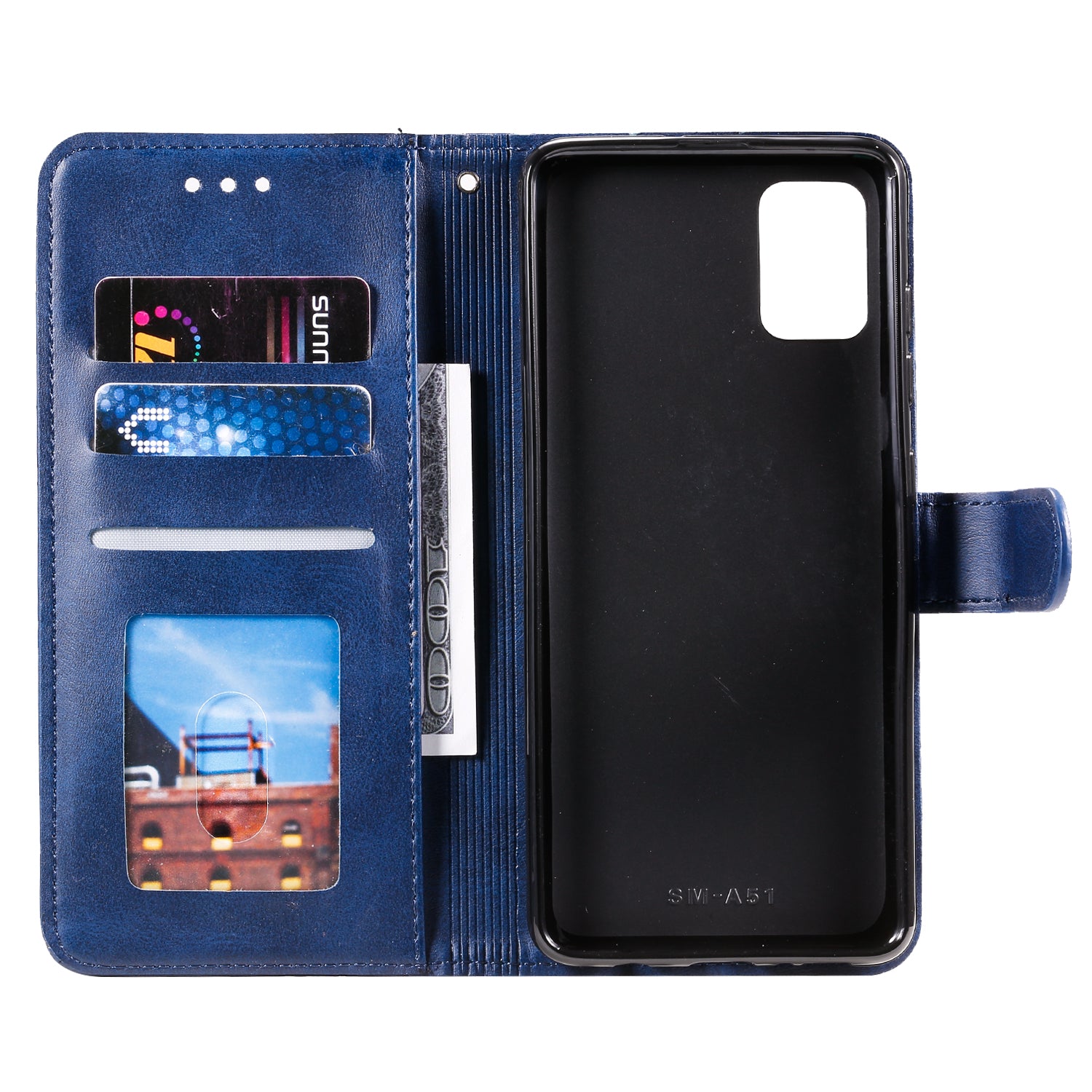 Diamond Splicing Leather Wallet Phone Protective Shell for Samsung Galaxy S20 FE/S20 Fan Edition/S20 FE 5G/S20 Fan Edition 5G/S20 Lite/S20 FE 2022 - Blue