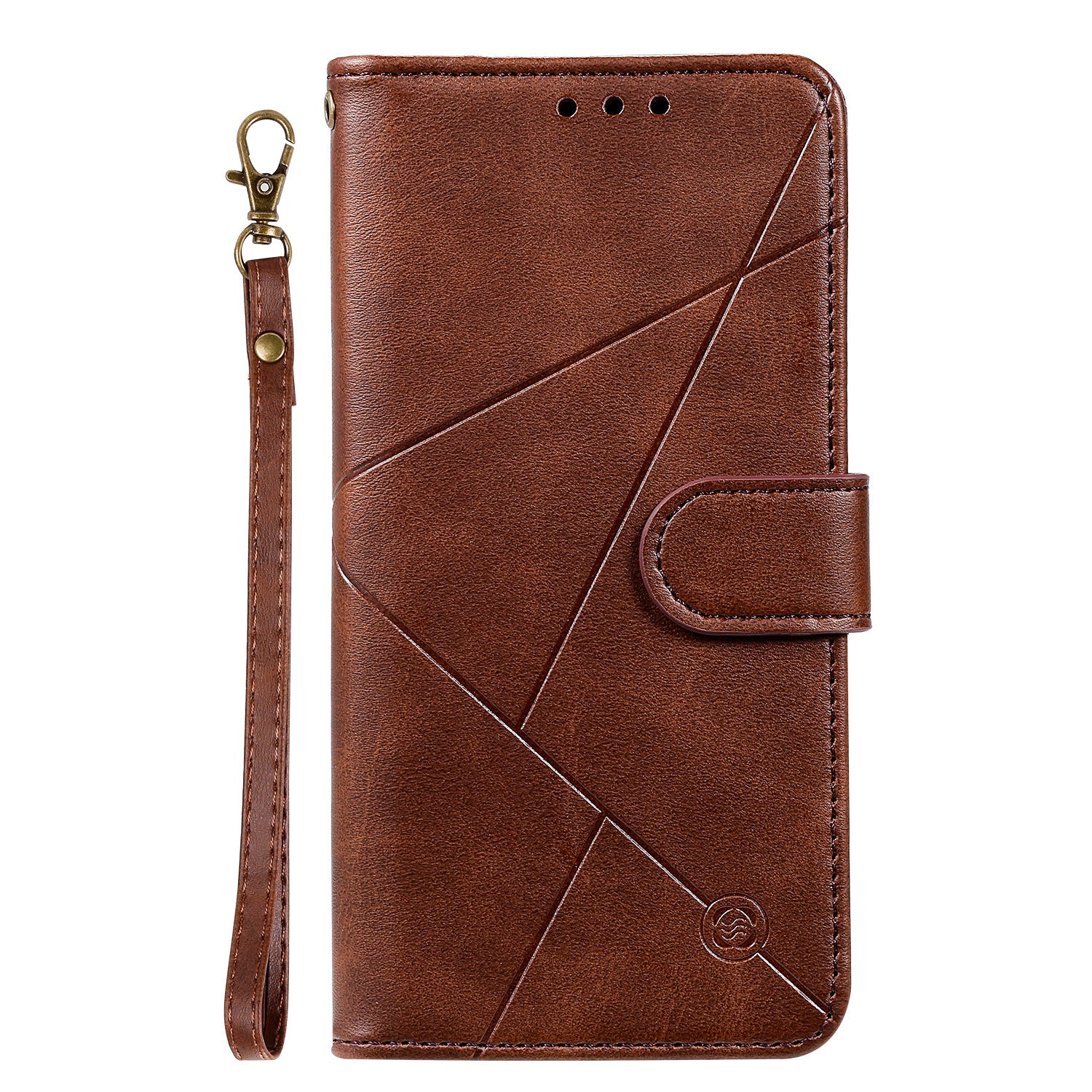 Diamond Splicing Leather Wallet Phone Protective Shell for Samsung Galaxy S20 FE/S20 Fan Edition/S20 FE 5G/S20 Fan Edition 5G/S20 Lite/S20 FE 2022 - Brown