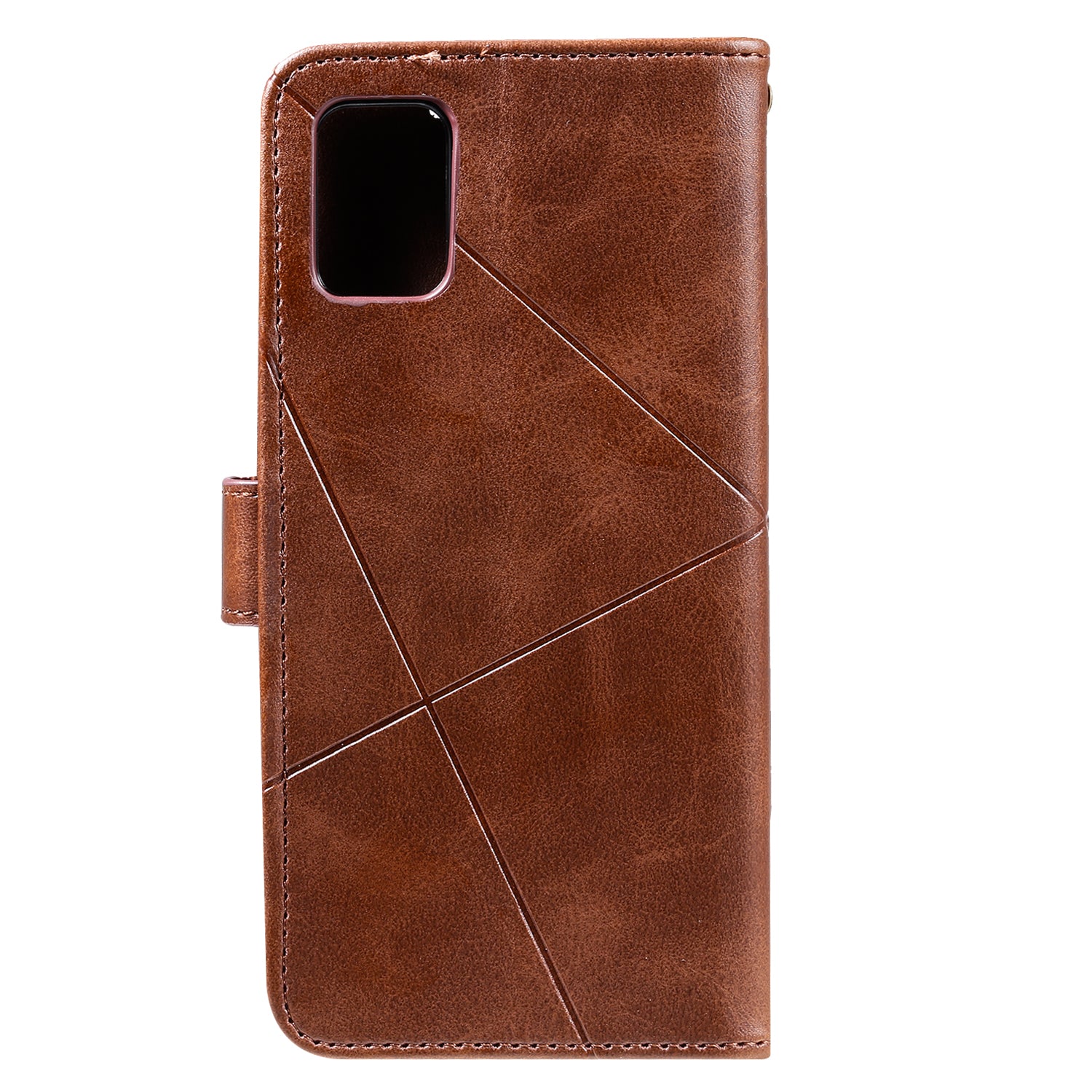 Diamond Splicing Leather Wallet Phone Protective Shell for Samsung Galaxy S20 FE/S20 Fan Edition/S20 FE 5G/S20 Fan Edition 5G/S20 Lite/S20 FE 2022 - Brown