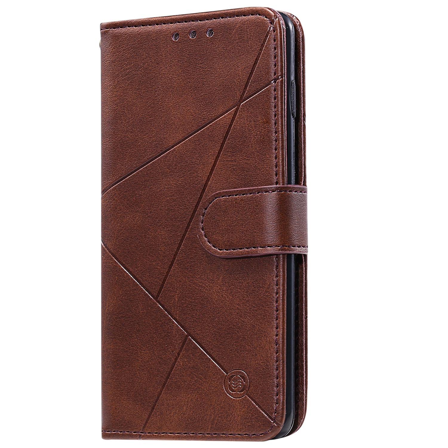 Diamond Splicing Leather Wallet Phone Protective Shell for Samsung Galaxy S20 FE/S20 Fan Edition/S20 FE 5G/S20 Fan Edition 5G/S20 Lite/S20 FE 2022 - Brown