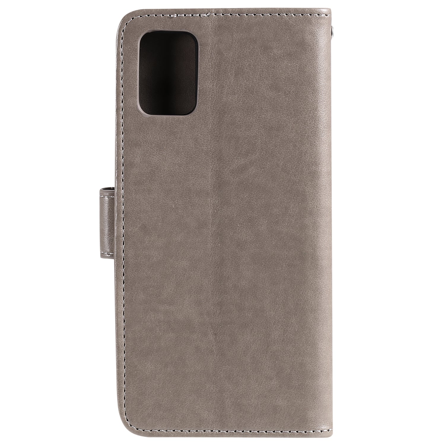 Imprint Owl Pattern Leather Phone Cover Case for Samsung Galaxy S20 FE/S20 Fan Edition/S20 FE 5G/S20 Fan Edition 5G/S20 Lite/S20 FE 2022 - Grey