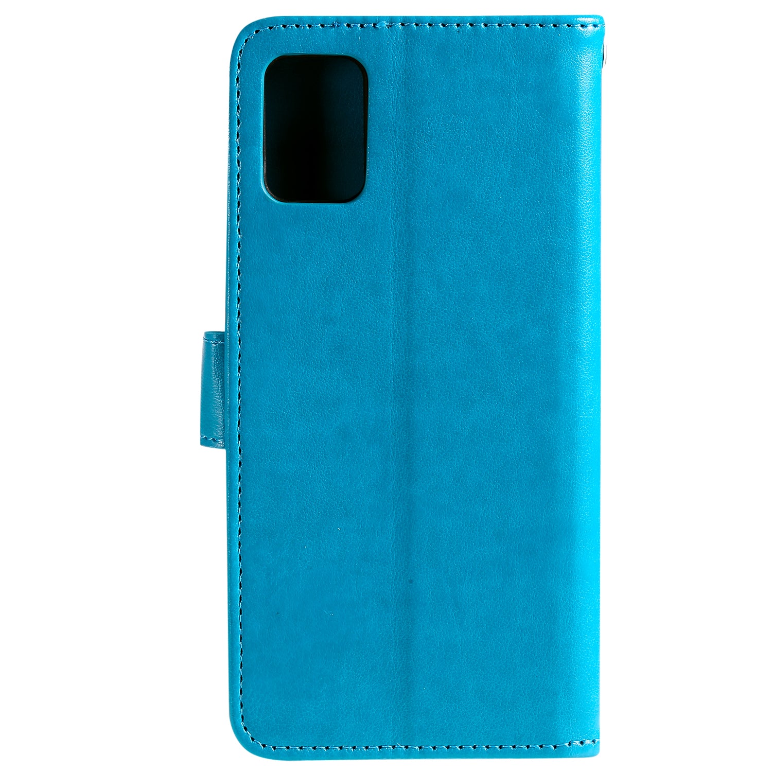 Imprint Owl Pattern Leather Phone Cover Case for Samsung Galaxy S20 FE/S20 Fan Edition/S20 FE 5G/S20 Fan Edition 5G/S20 Lite/S20 FE 2022 - Blue