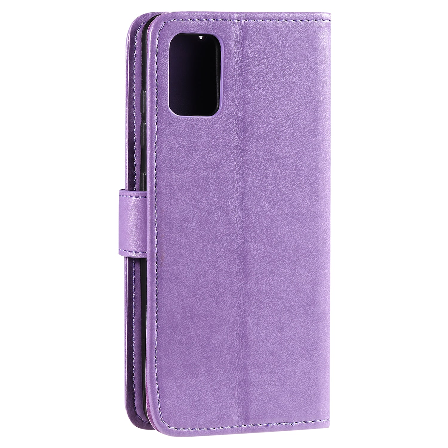 Imprint Owl Pattern Leather Phone Cover Case for Samsung Galaxy S20 FE/S20 Fan Edition/S20 FE 5G/S20 Fan Edition 5G/S20 Lite/S20 FE 2022 - Purple