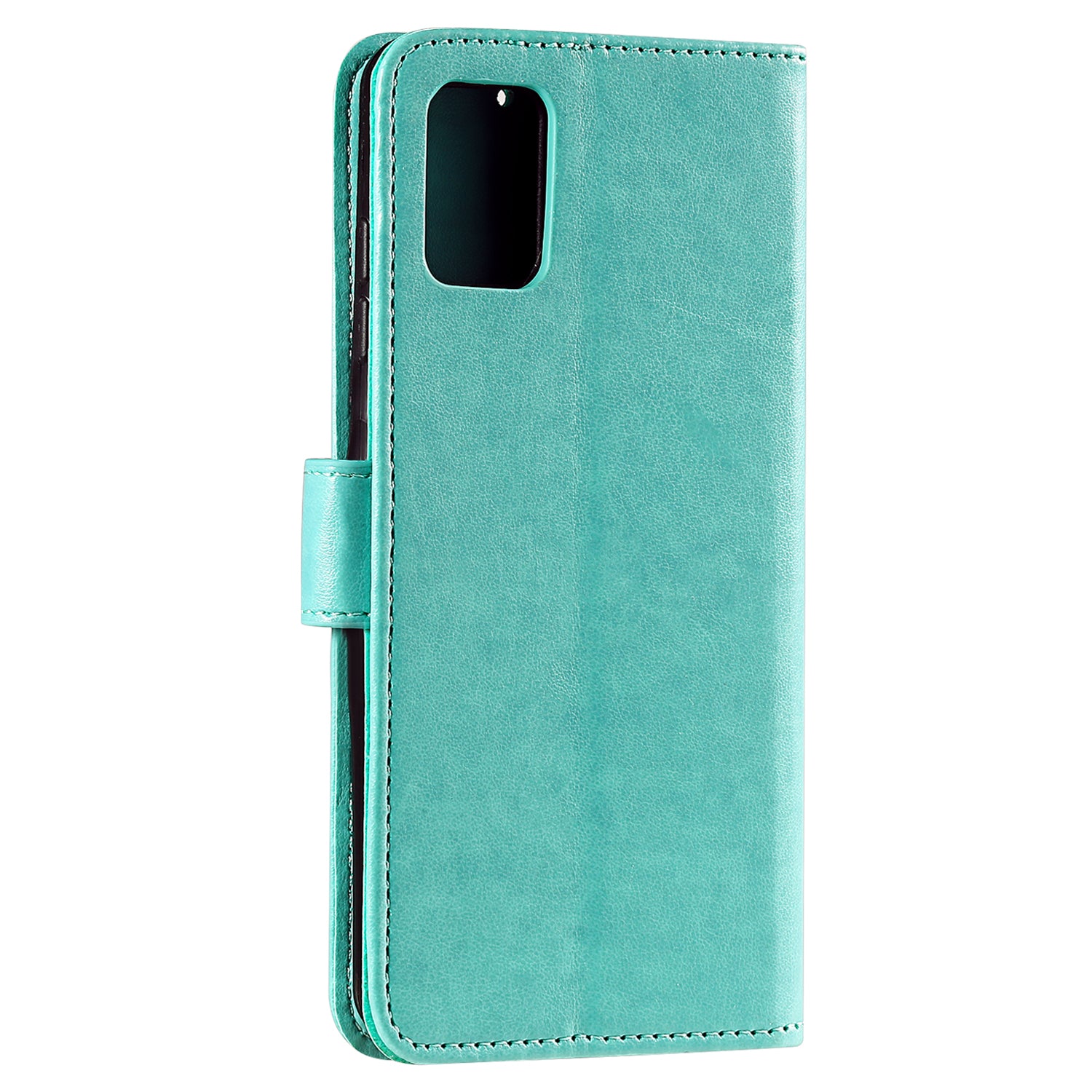 Imprint Owl Pattern Leather Phone Cover Case for Samsung Galaxy S20 FE/S20 Fan Edition/S20 FE 5G/S20 Fan Edition 5G/S20 Lite/S20 FE 2022 - Green