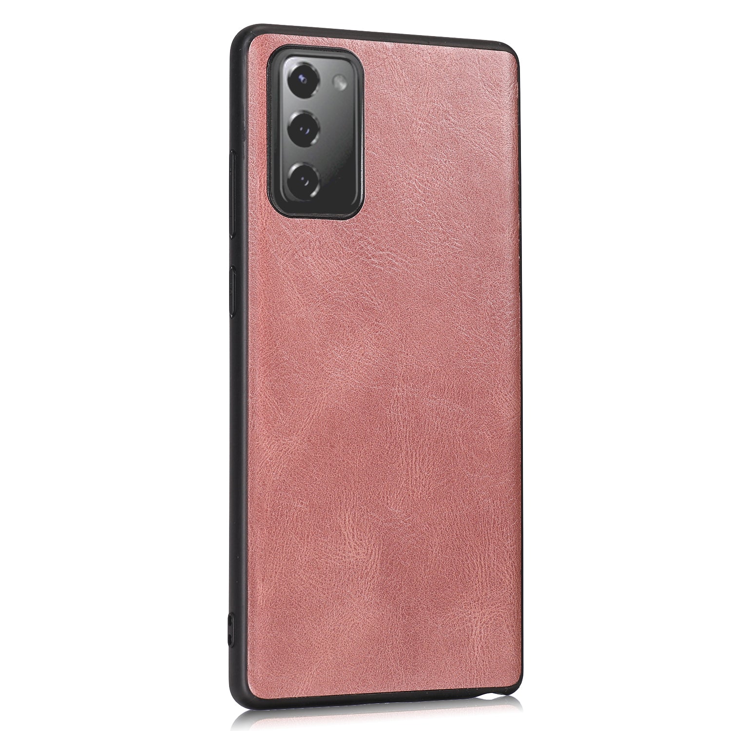 Crazy Horse Texture PU Leather Coated TPU Case Shell for Samsung Galaxy S20 FE/S20 Fan Edition/S20 FE 5G/S20 Fan Edition 5G/S20 Lite - Pink