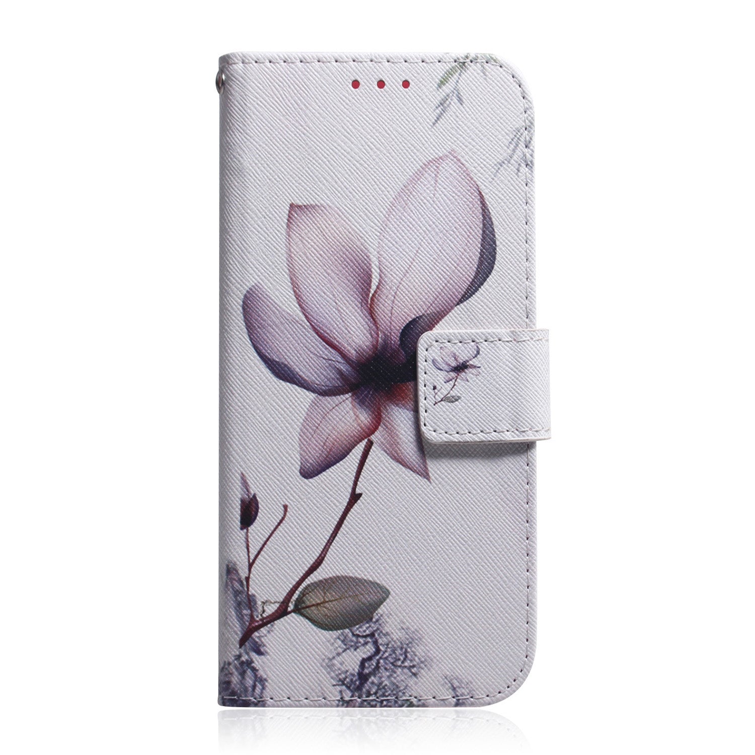 For Samsung Galaxy S20 FE/S20 Fan Edition/S20 FE 5G/S20 Fan Edition 5G/S20 Lite/S20 FE 2022 Pattern Printing Wallet Leather Phone Case - Beautiful Flower