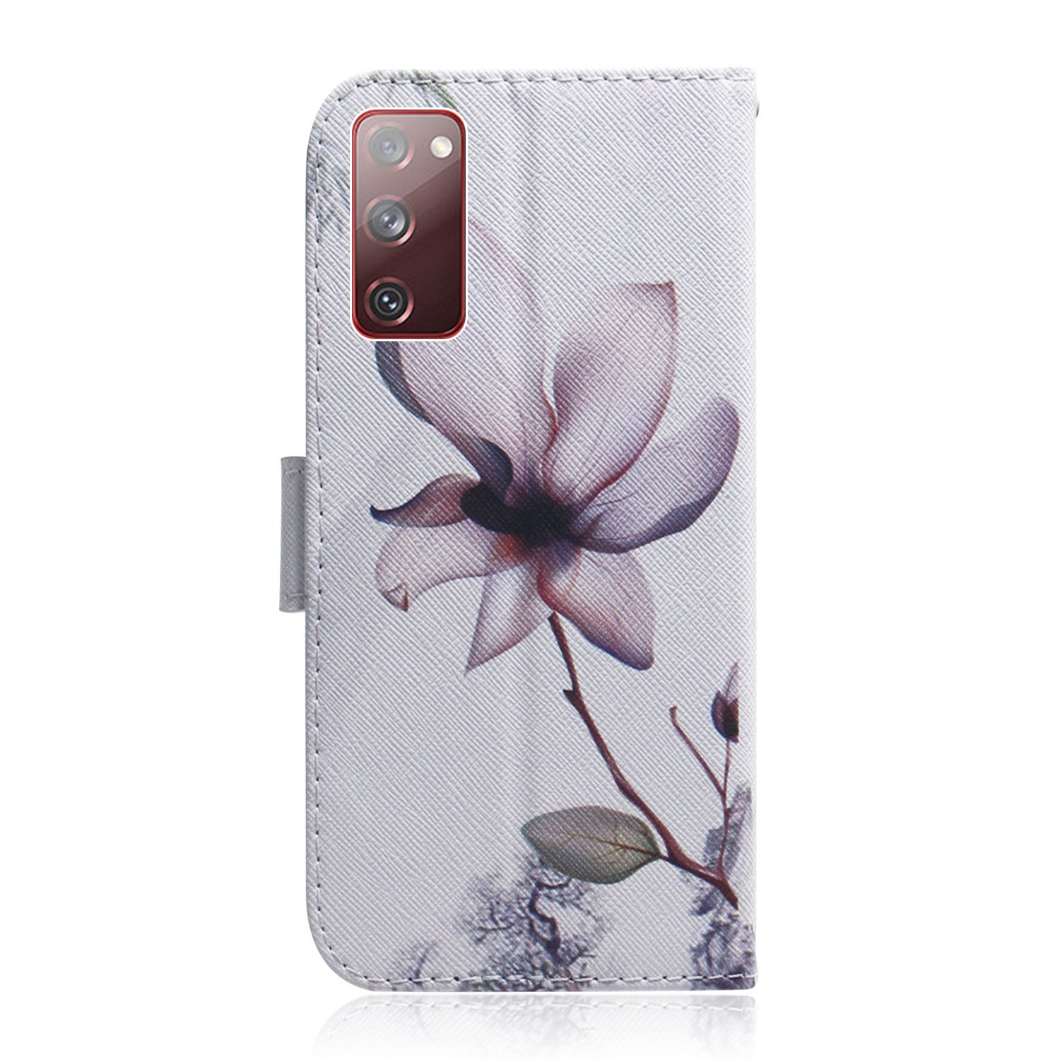 For Samsung Galaxy S20 FE/S20 Fan Edition/S20 FE 5G/S20 Fan Edition 5G/S20 Lite/S20 FE 2022 Pattern Printing Wallet Leather Phone Case - Beautiful Flower