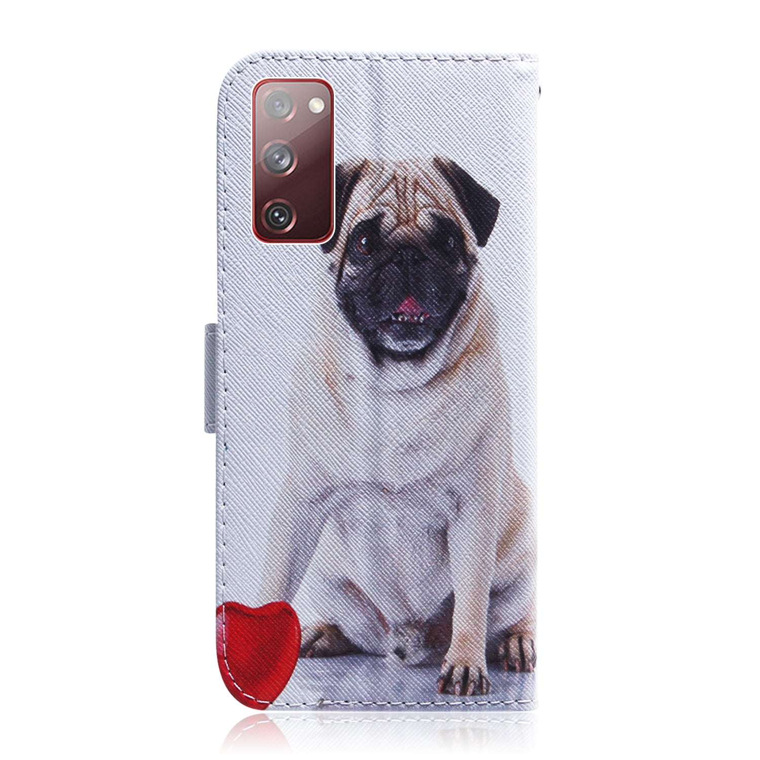 For Samsung Galaxy S20 FE/S20 Fan Edition/S20 FE 5G/S20 Fan Edition 5G/S20 Lite/S20 FE 2022 Pattern Printing Wallet Leather Phone Case - Dog