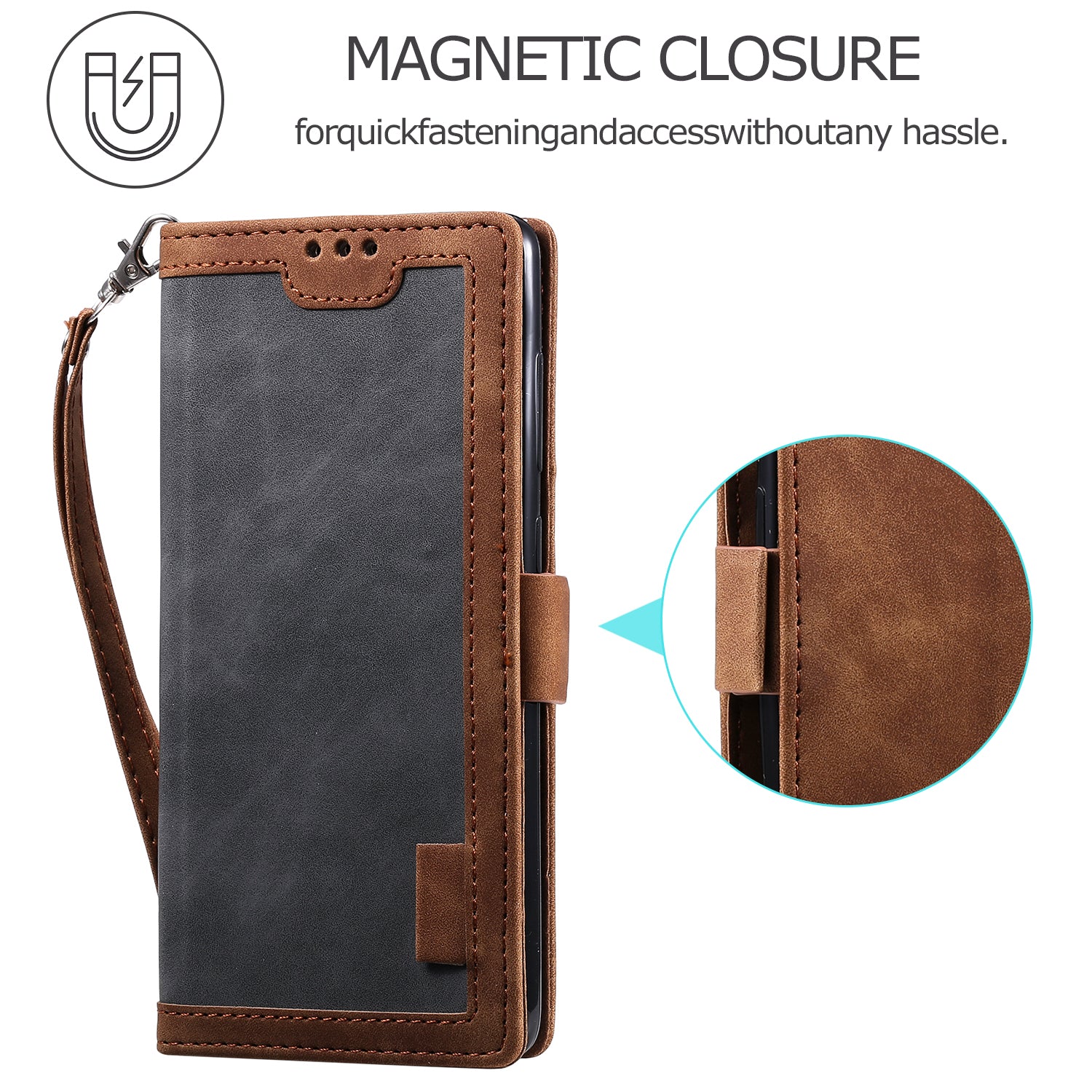 For Samsung Galaxy S20 FE/S20 Fan Edition/S20 FE 5G/S20 Fan Edition 5G/S20 Lite/S20 FE 2022 Vintage Splicing Style Wallet Stand Leather Cover Case - Grey