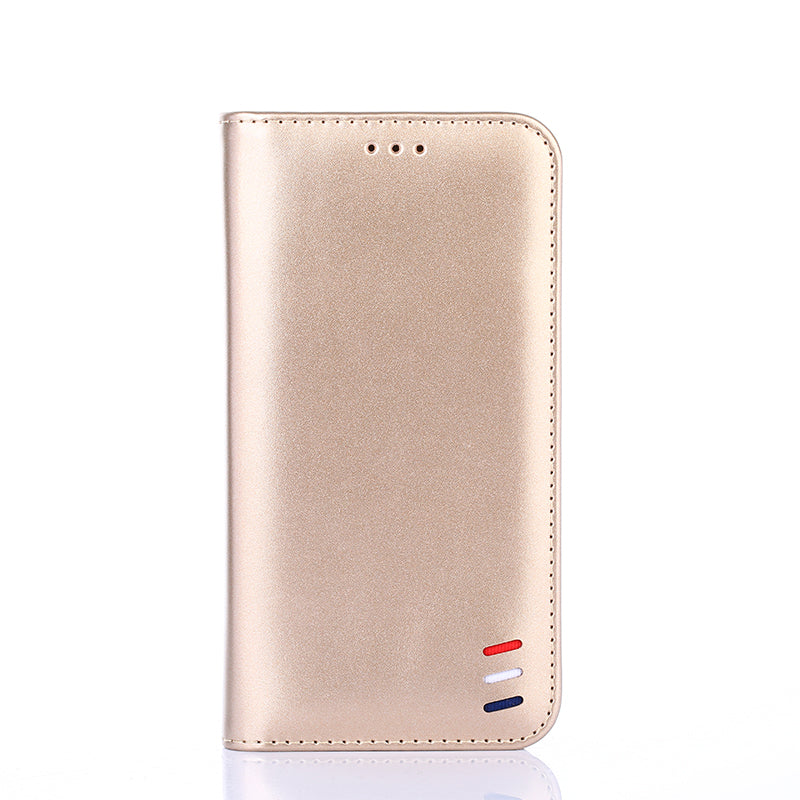 For Samsung Galaxy S20 FE/S20 Fan Edition/S20 FE 5G/S20 Fan Edition 5G/S20 Lite/S20 FE 2022 Auto-Absorbed Magnetic Braid Leather Phone Protective Case - Gold